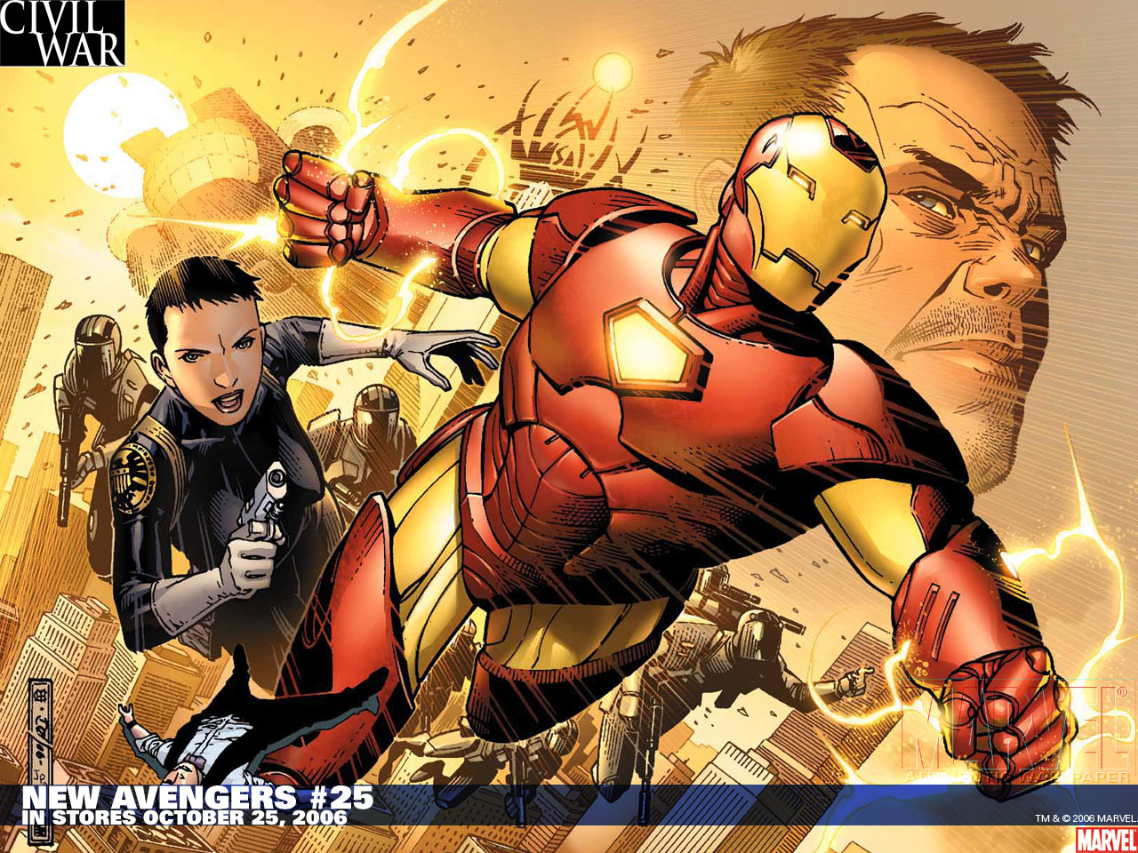 comics, new avengers, iron man