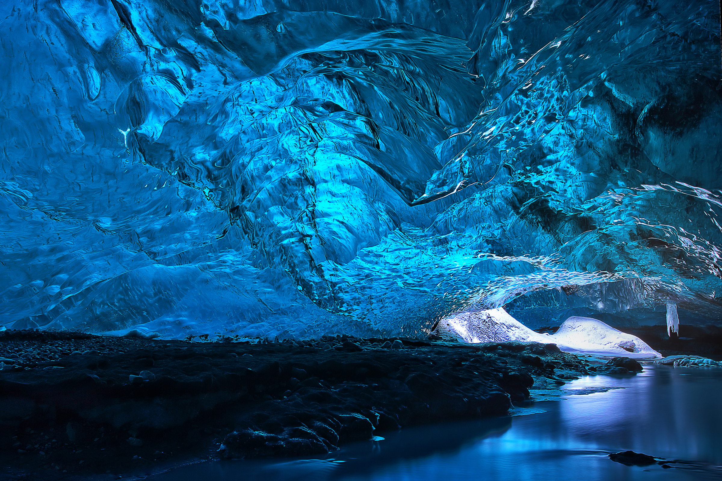Download mobile wallpaper Nature, Ice, Caves, Earth, Cave for free.