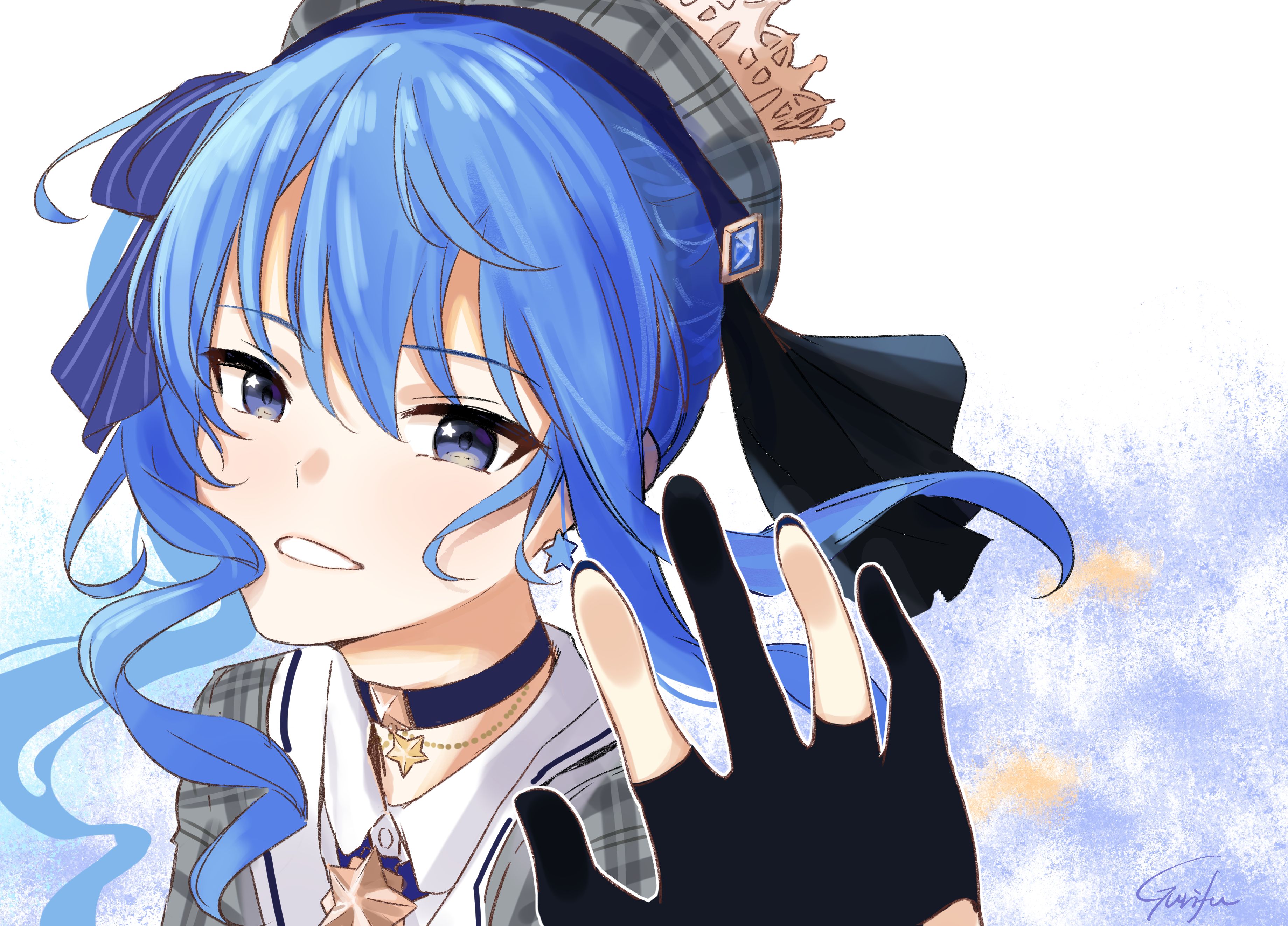 Free download wallpaper Anime, Virtual Youtuber, Hololive, Hoshimachi Suisei on your PC desktop