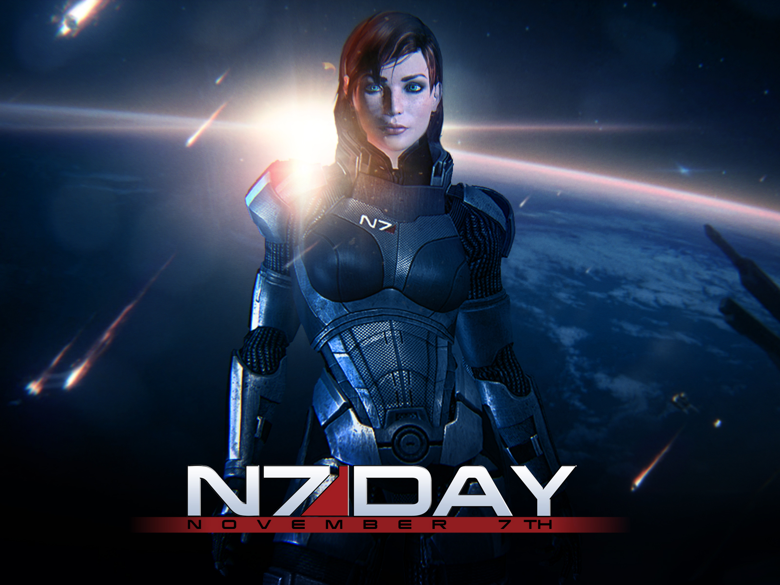 Download mobile wallpaper Commander Shepard, Mass Effect, Video Game for free.