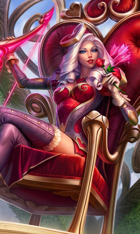 Download mobile wallpaper Ashe (League Of Legends), League Of Legends, Video Game for free.
