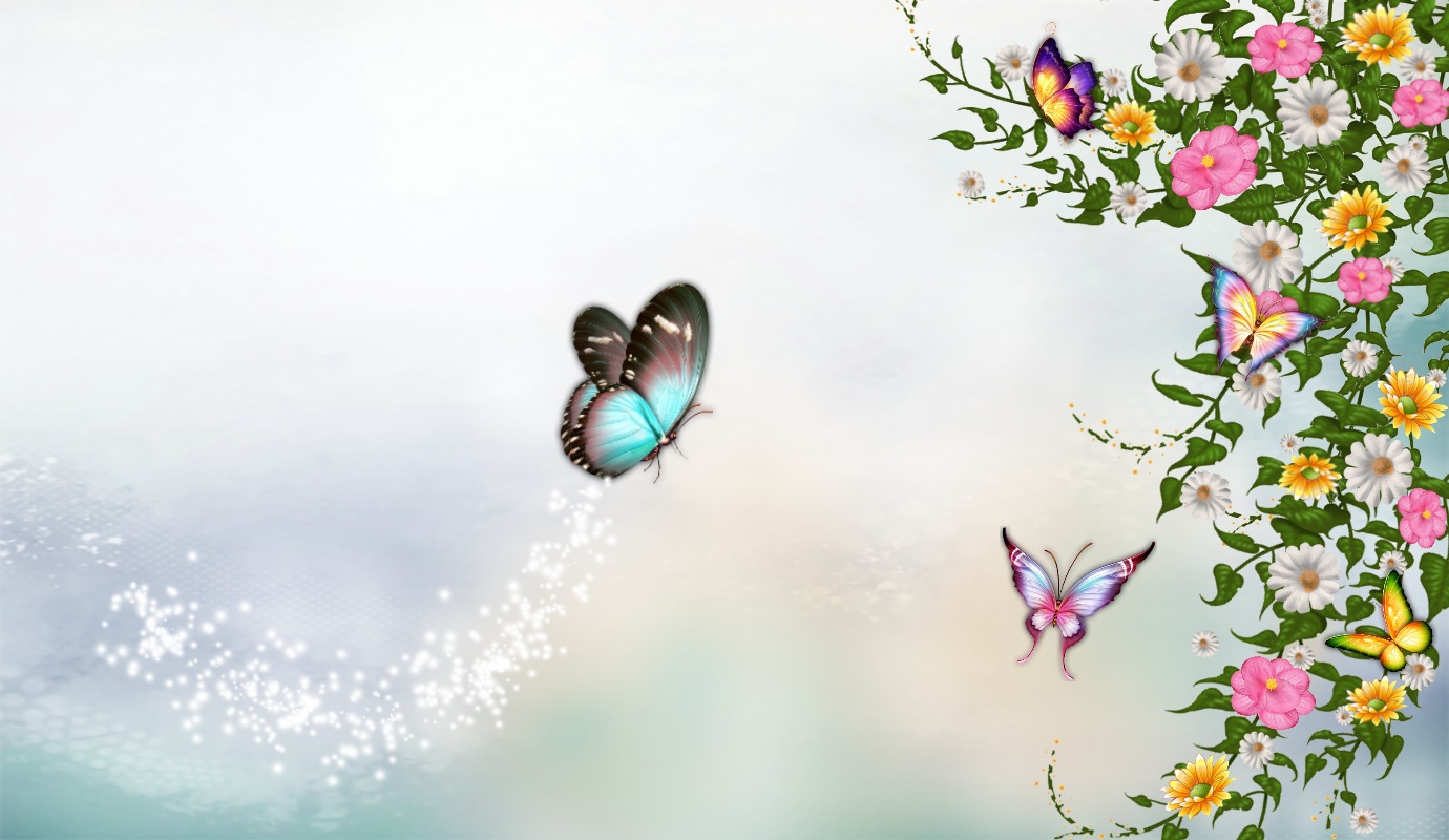Free download wallpaper Stars, Flower, Butterfly, Animal, Artistic on your PC desktop