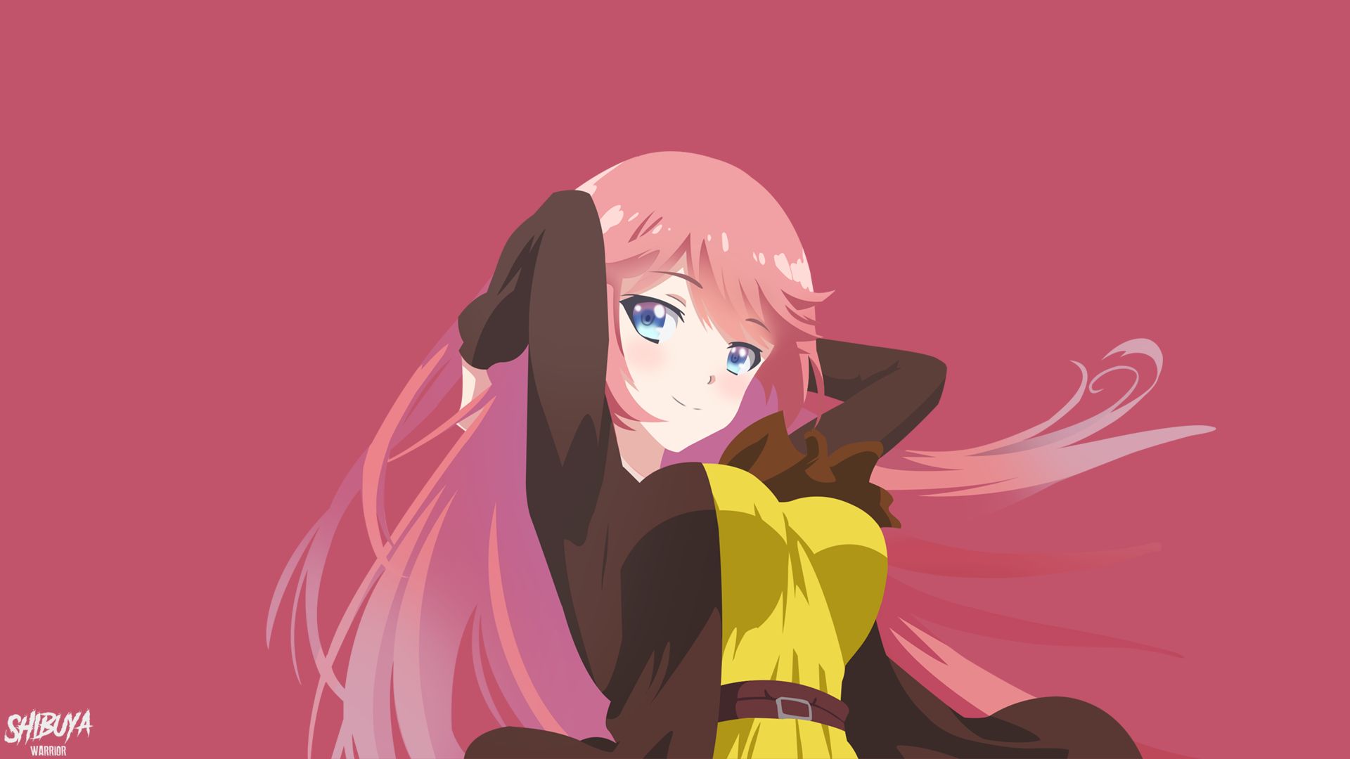 Free download wallpaper Anime, Blue Eyes, Pink Hair, Classroom Of The Elite, Airi Sakura on your PC desktop