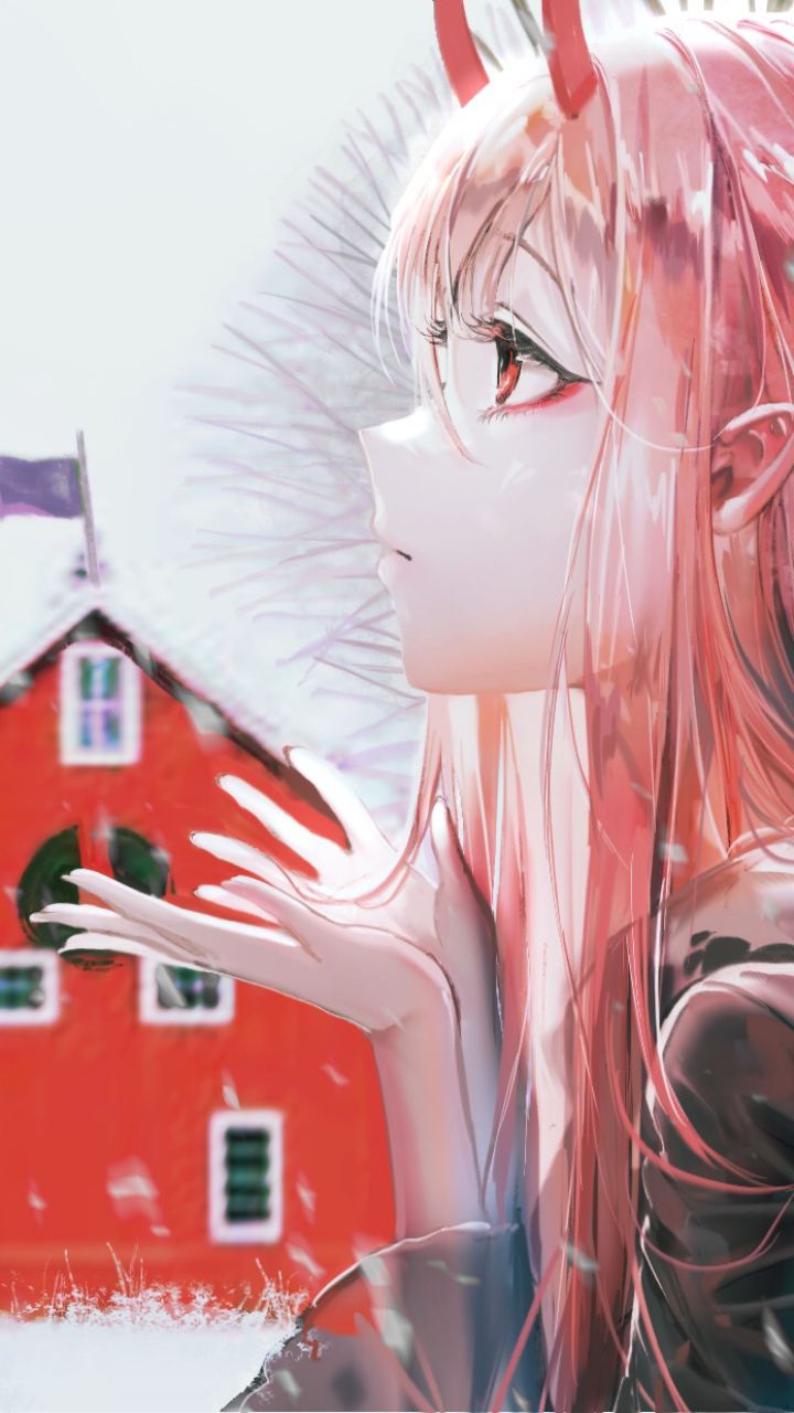 Скачати мобільні шпалери Аніме, Милий У Франксі, Zero Two (Darling In The Franxx) безкоштовно.