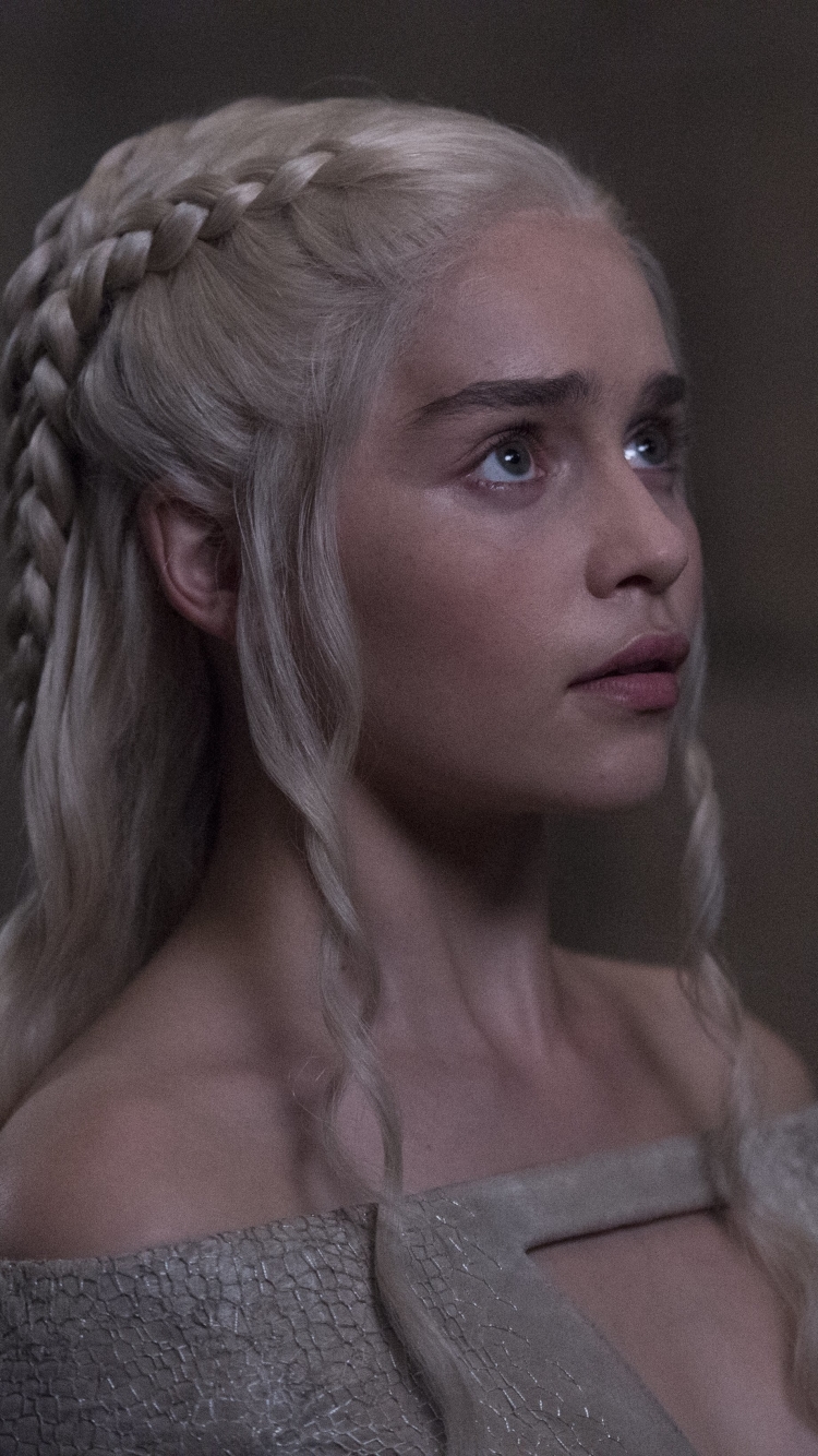 Download mobile wallpaper Game Of Thrones, Tv Show, Daenerys Targaryen, Emilia Clarke for free.