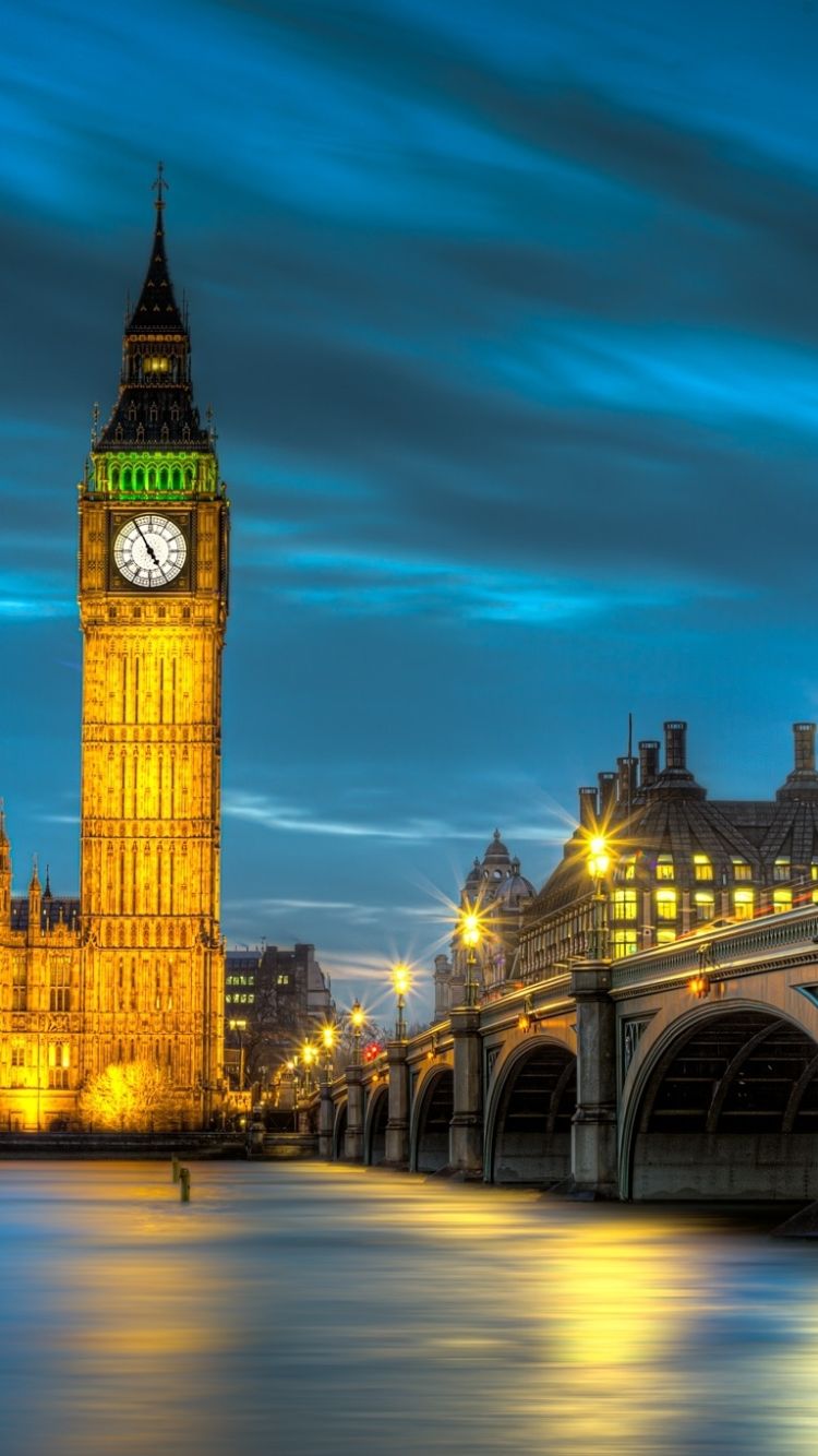 Handy-Wallpaper London, Big Ben, Licht, Nacht, Palast Von Westminster, Monumente, Menschengemacht kostenlos herunterladen.