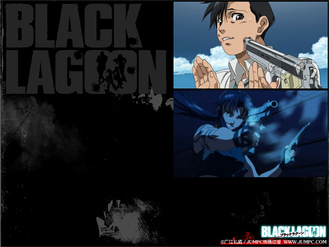 Handy-Wallpaper Animes, Black Lagoon kostenlos herunterladen.