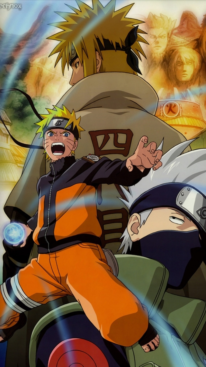 Descarga gratuita de fondo de pantalla para móvil de Naruto, Animado, Naruto Uzumaki, Kakashi Hatake.