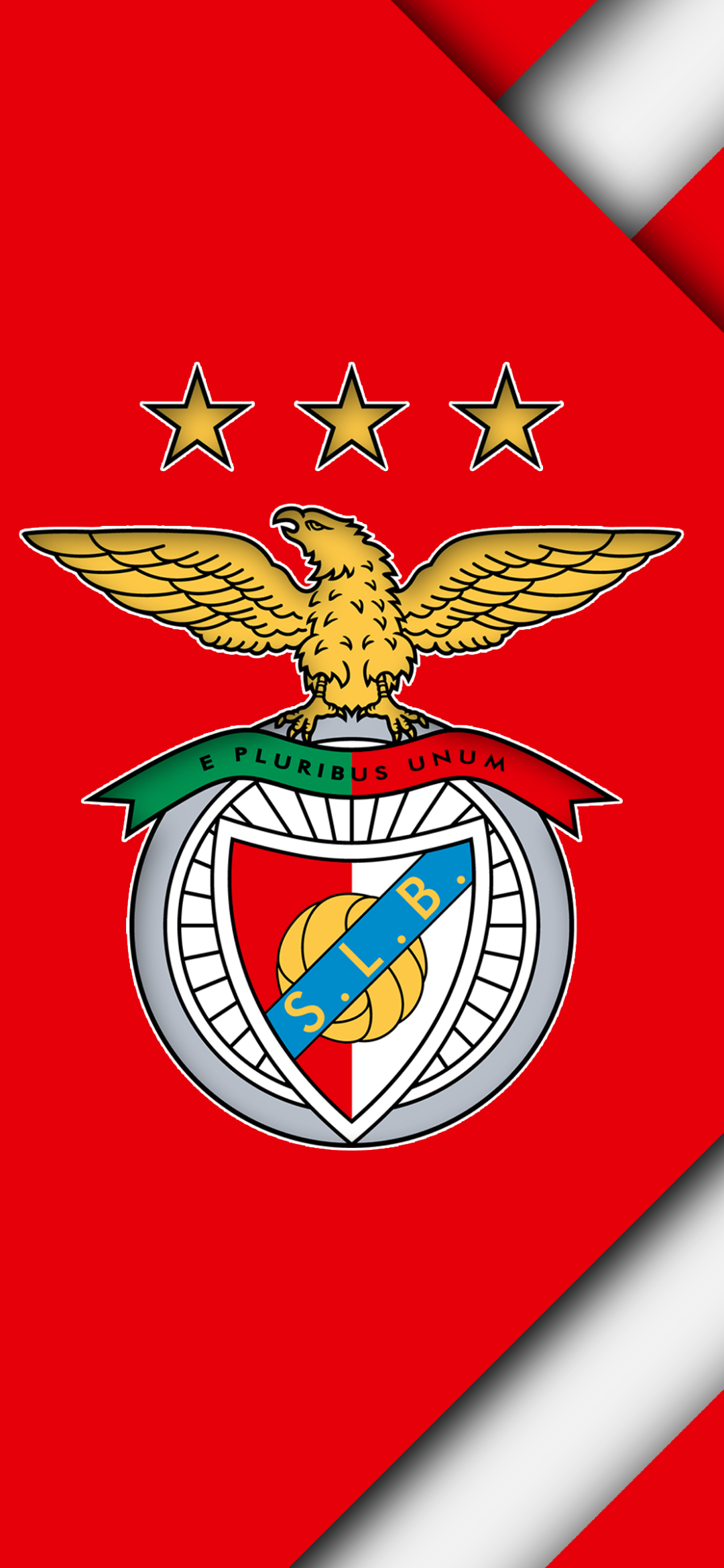 Handy-Wallpaper Sport, Fußball, Logo, Emblem, S L Benfica kostenlos herunterladen.