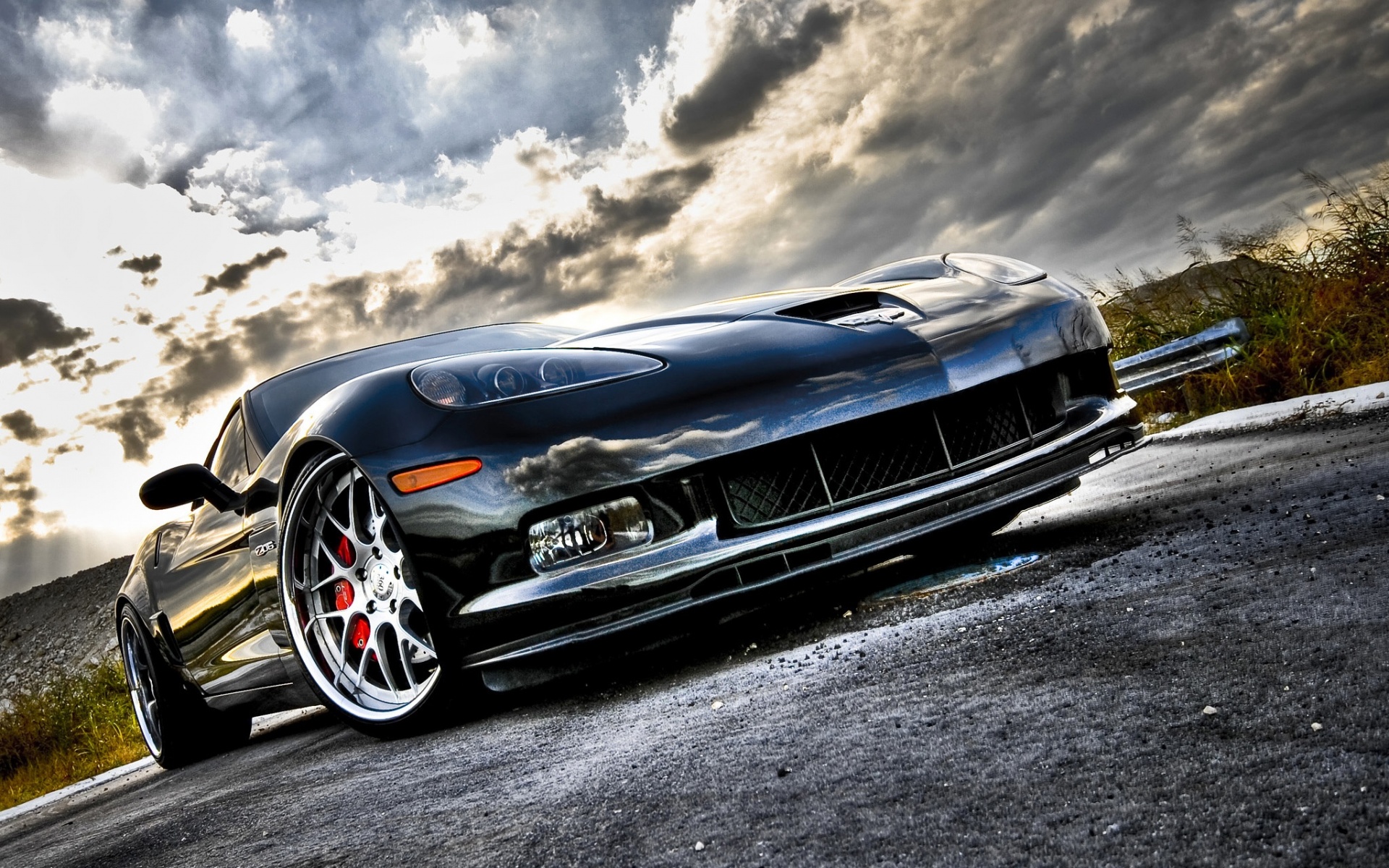 Free download wallpaper Corvette, Chevrolet, Vehicles on your PC desktop