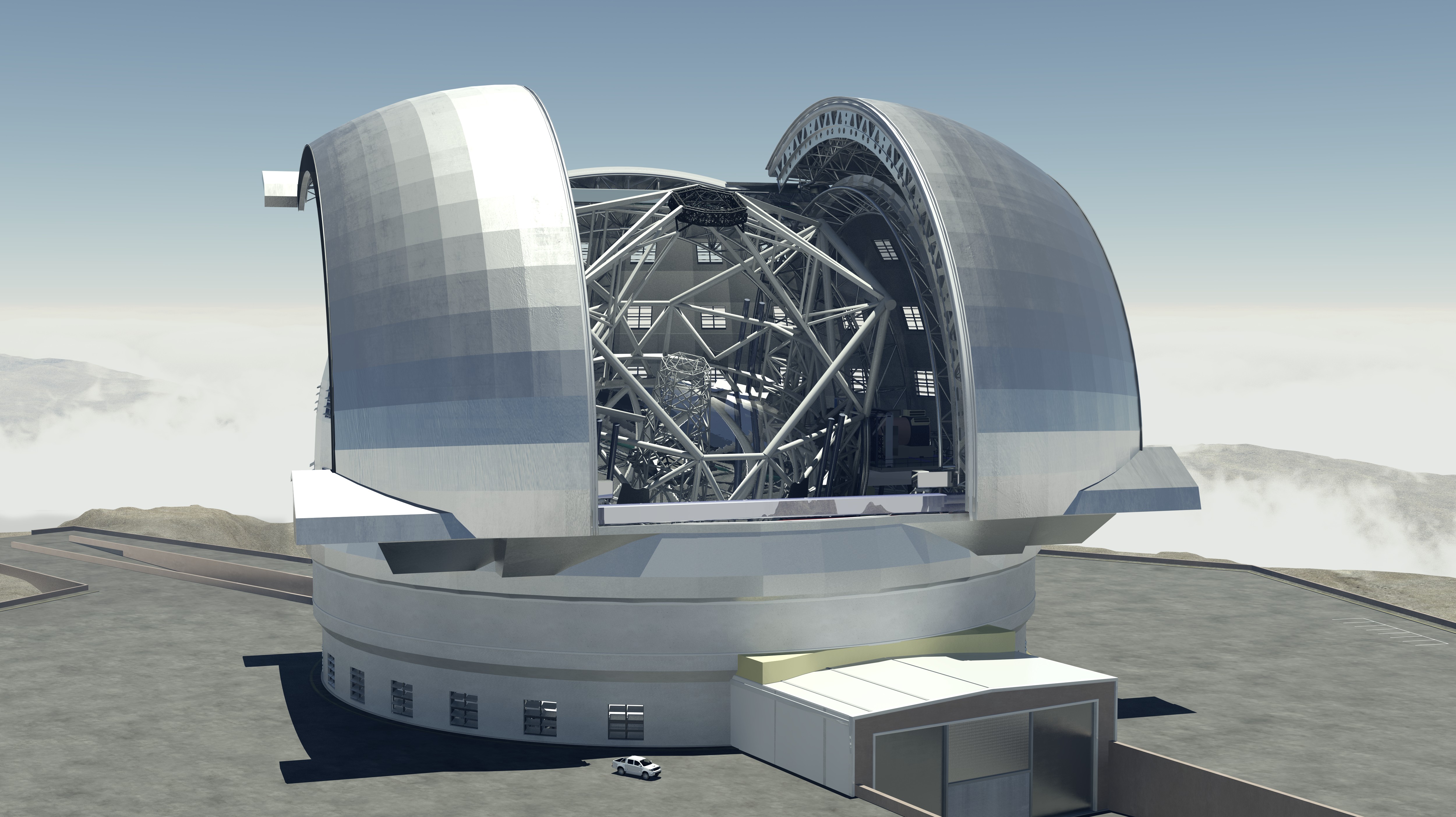 Популярні заставки і фони Європейський Надзвичайно Великий Телескоп на комп'ютер