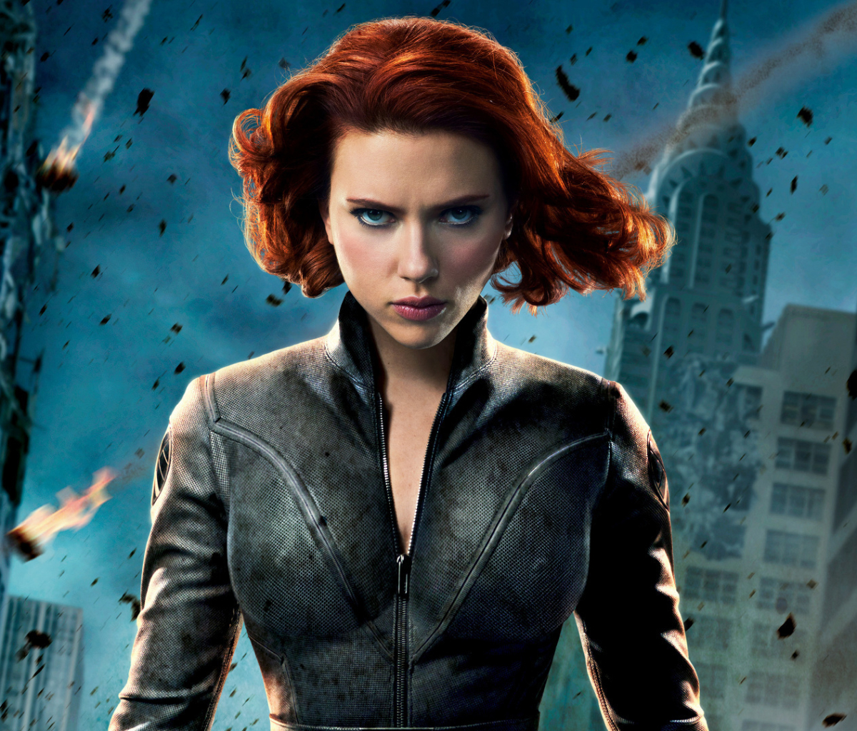 Baixar papel de parede para celular de Scarlett Johansson, Os Vingadores, Filme, Viúva Negra, Natasha Romanoff gratuito.