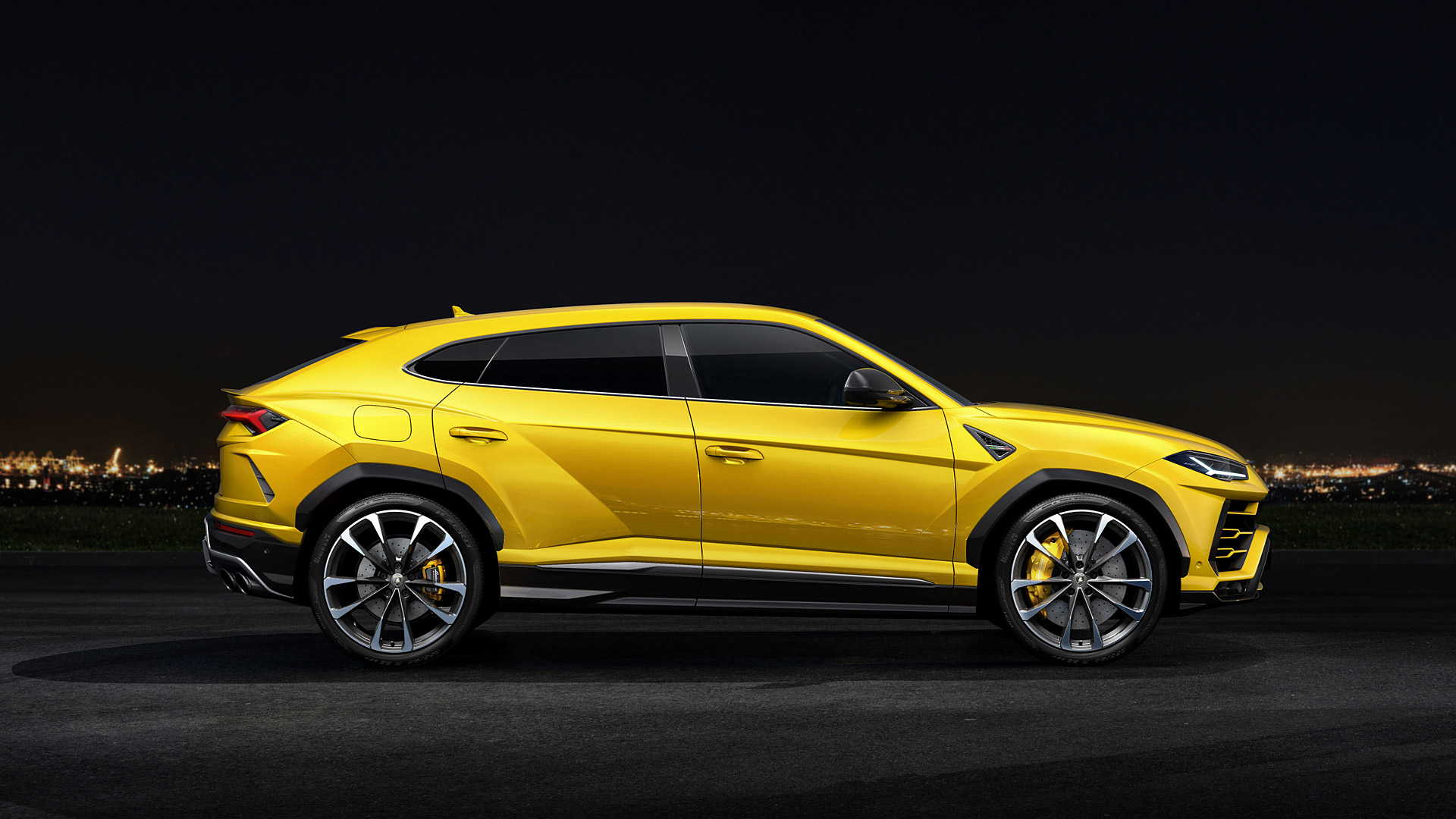 Download mobile wallpaper Lamborghini, Car, Suv, Lamborghini Urus, Vehicles, Yellow Car for free.
