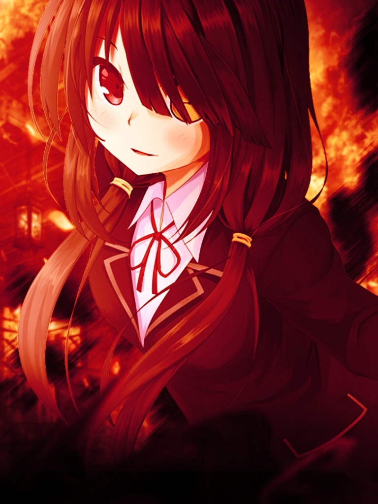 Handy-Wallpaper Animes, Datum A Live, Kurumi Tokisaki kostenlos herunterladen.