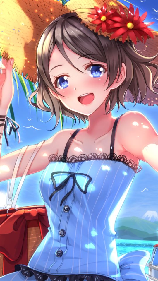 Handy-Wallpaper Animes, Liebesleben!, Love Live! Sunshine!!, Du Watanabe kostenlos herunterladen.