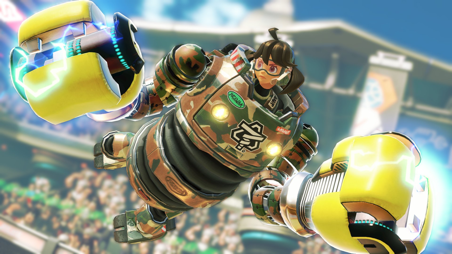 video game, arms, mechanica (arms)