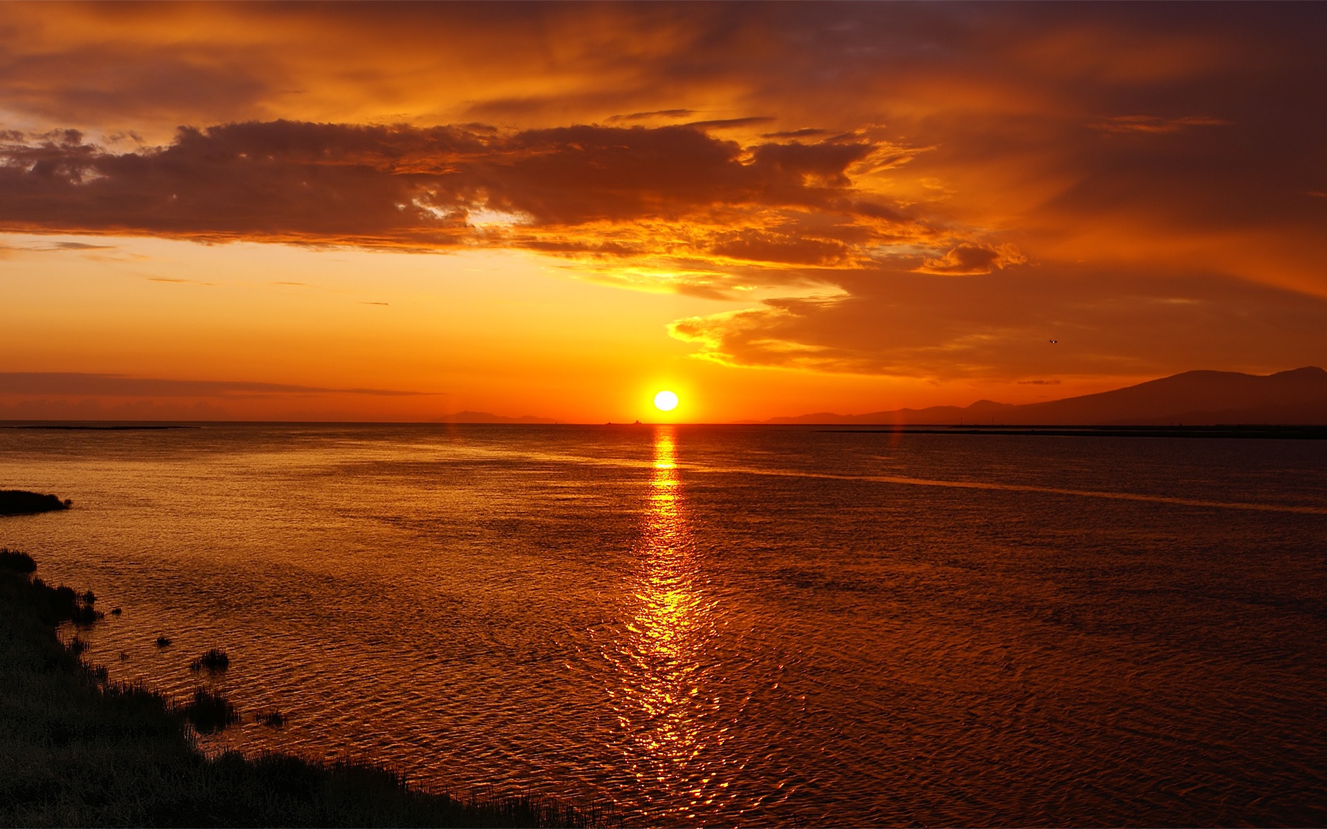 Free download wallpaper Sunset, Earth on your PC desktop