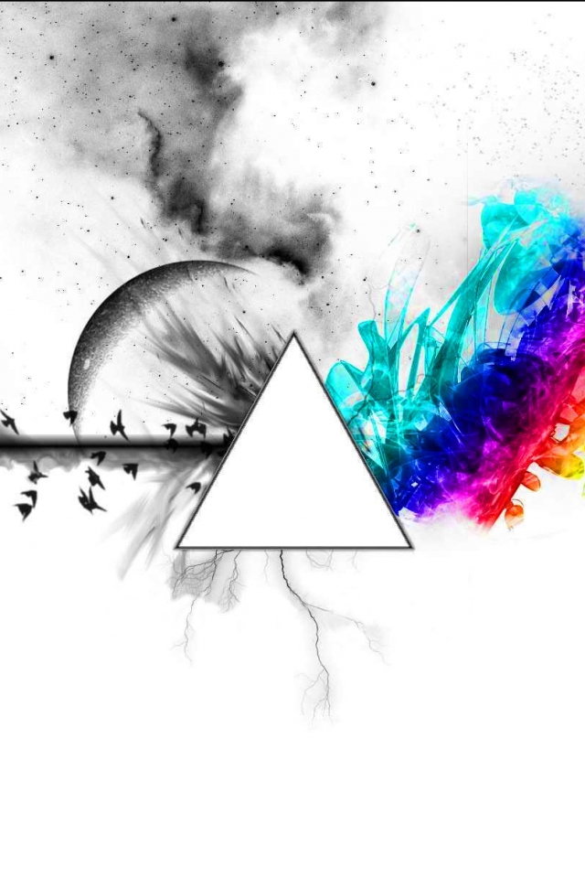 Download mobile wallpaper Music, Moon, Pink Floyd, Dark Side Of The Moon for free.