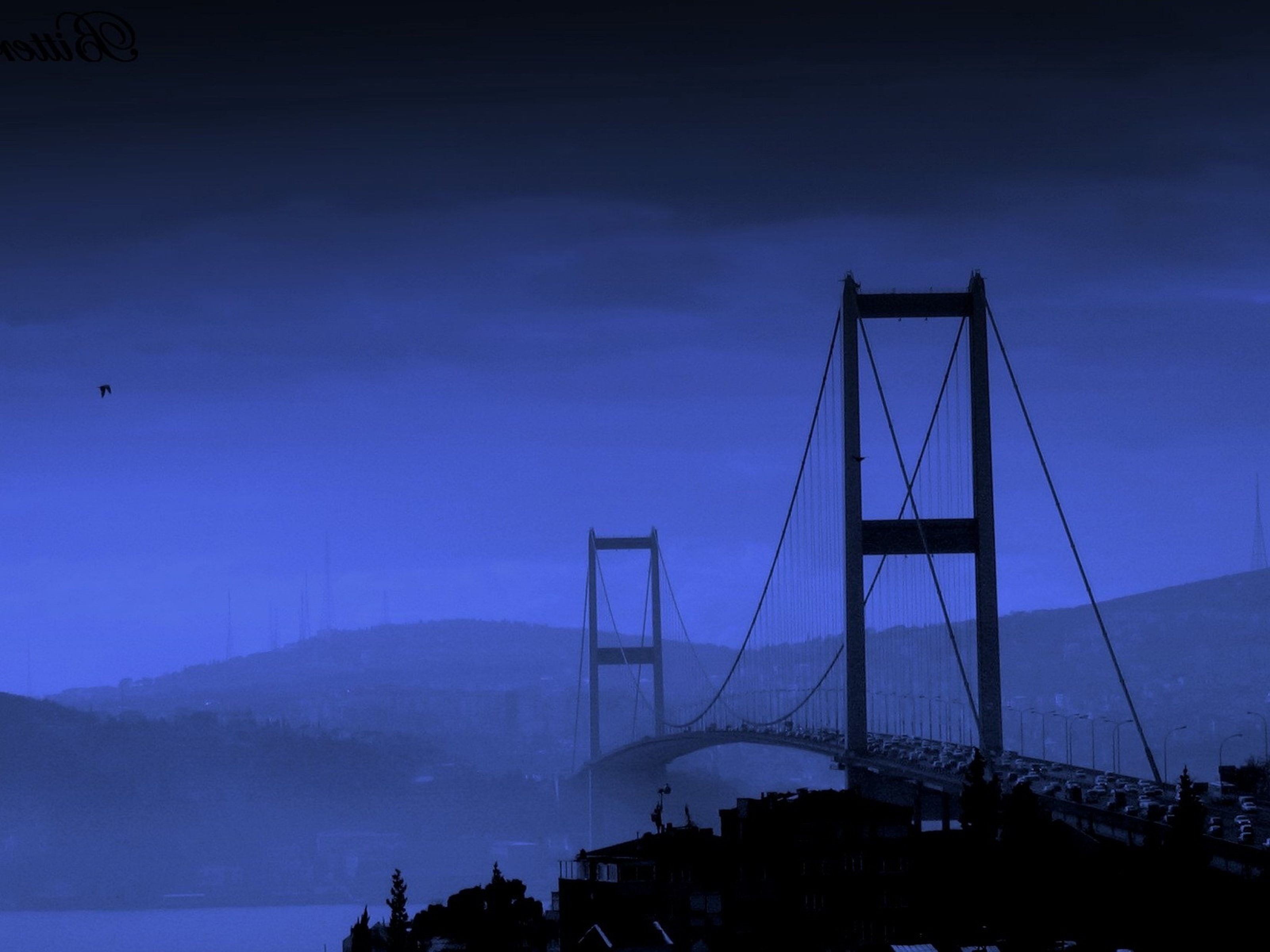 Baixar papel de parede para celular de Ponte Do Bósforo, Turquia, Istambul, Pontes, Feito Pelo Homem gratuito.