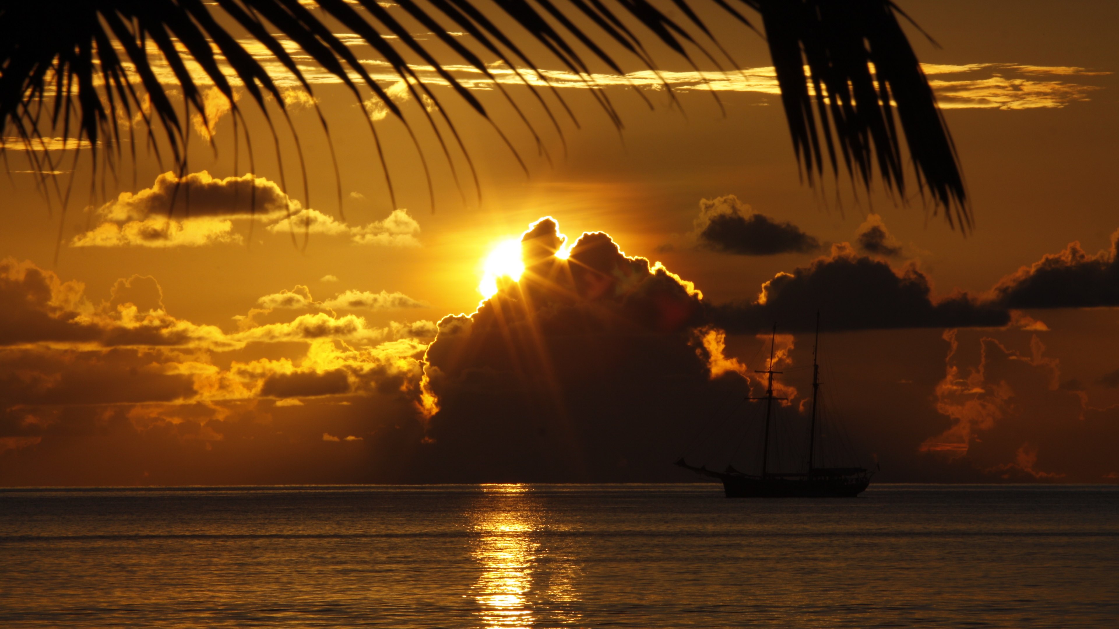 seascape, earth, sunset Image for desktop