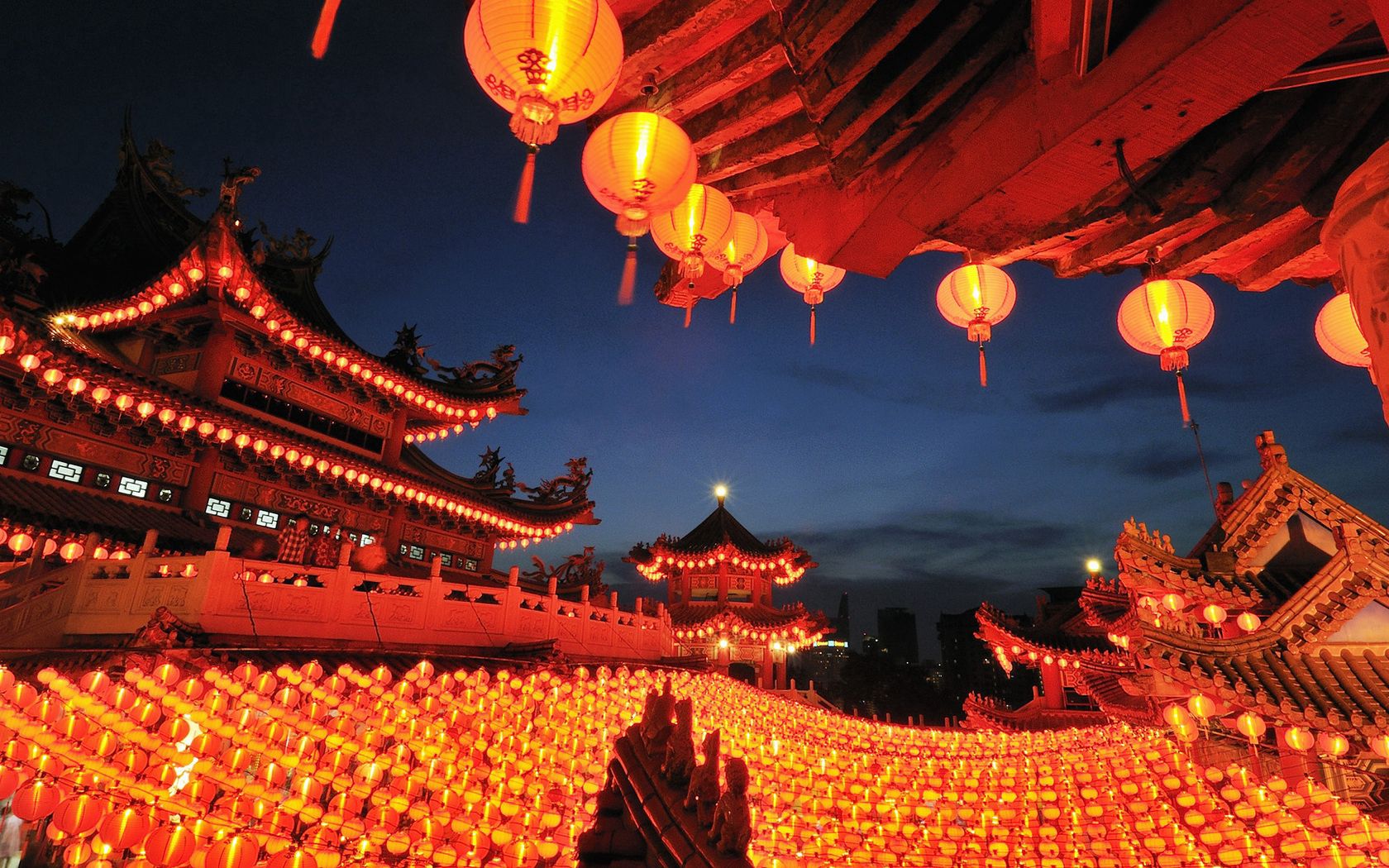 cities, building, decoration, china, flashlights, lots of, multitude