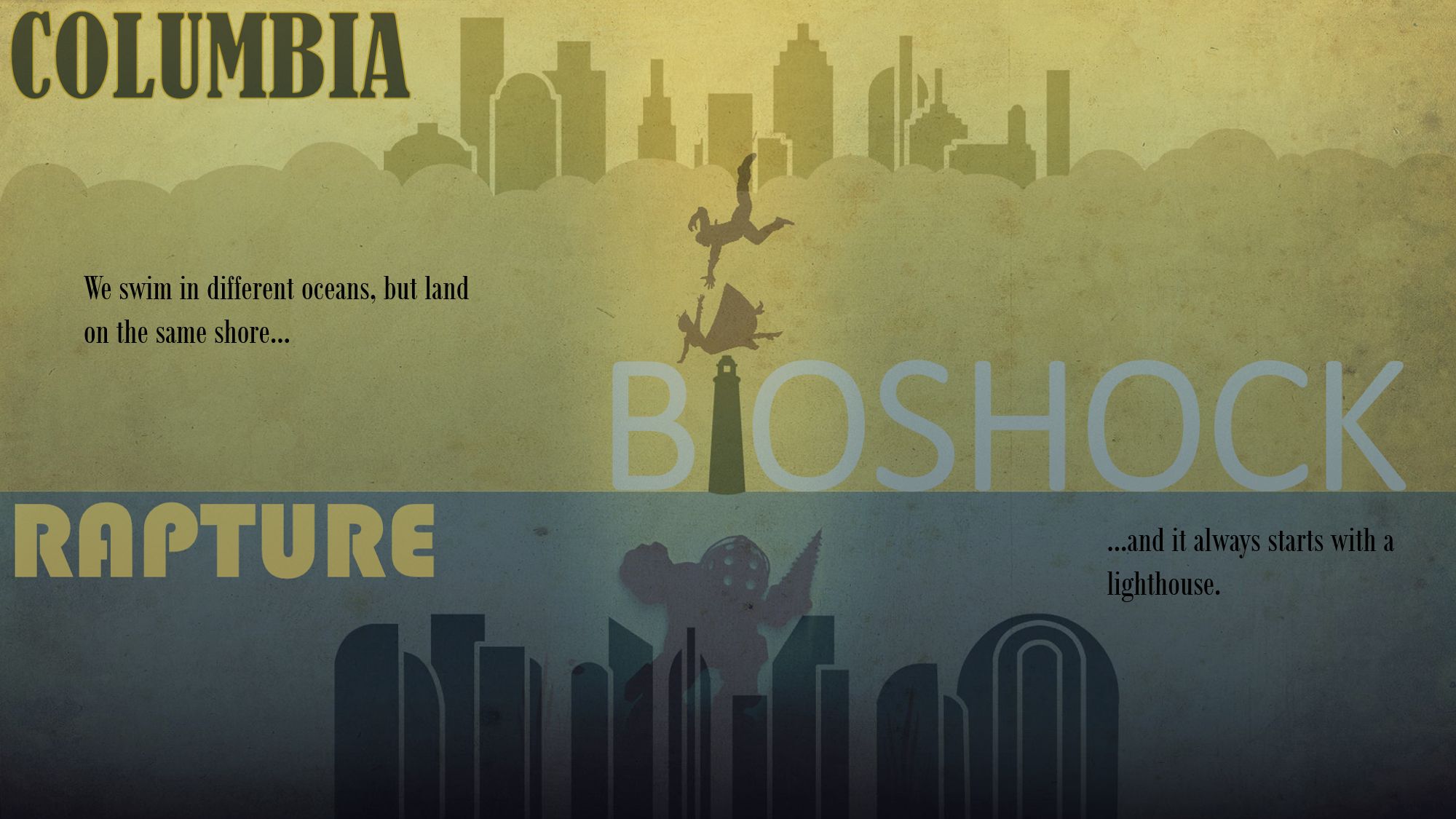 Die besten Entrückung (Bioshock)-Hintergründe für den Telefonbildschirm