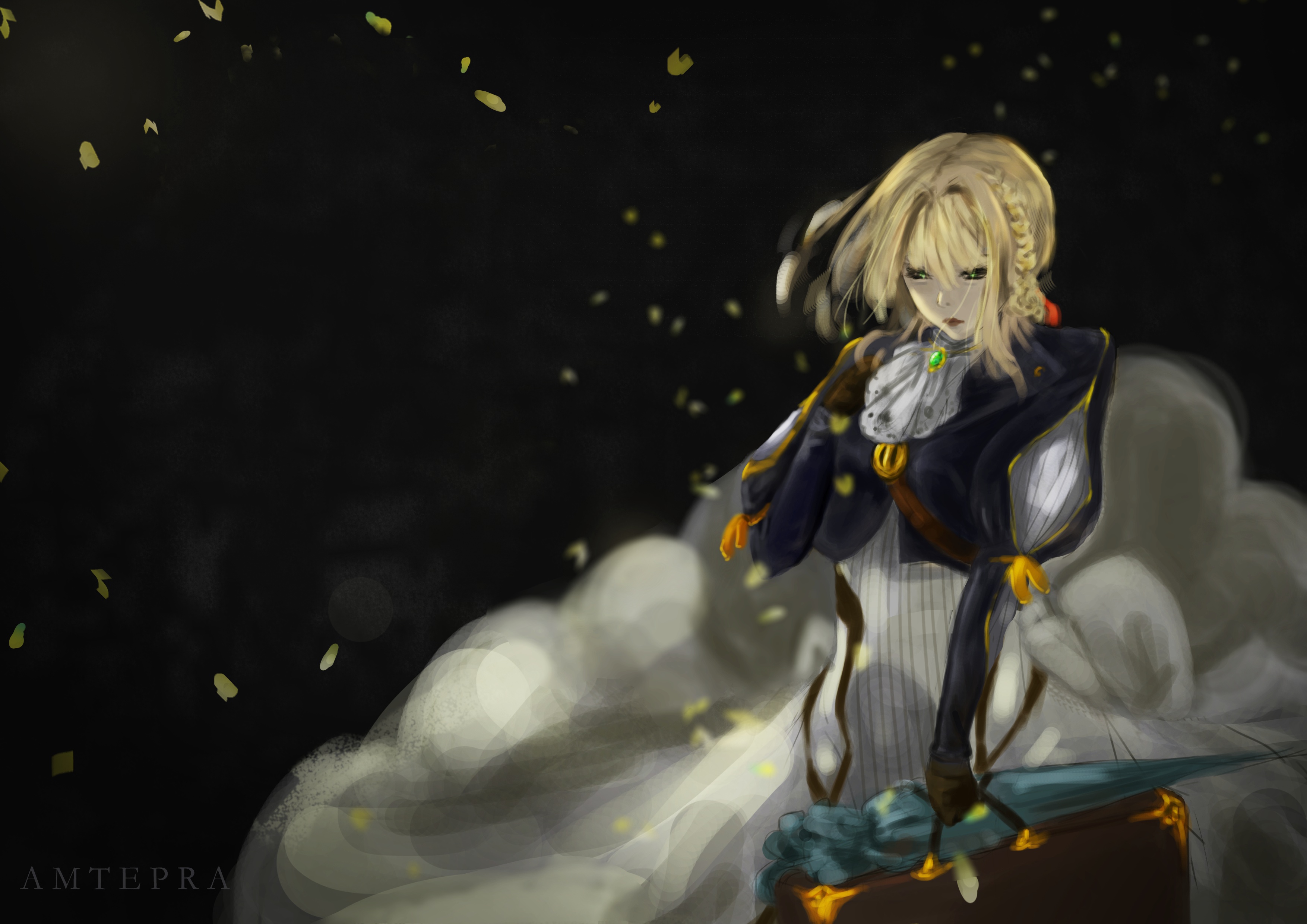 Baixar papel de parede para celular de Anime, Cabelo Loiro, Violet Evergarden (Personagem), Violet Evergarden gratuito.