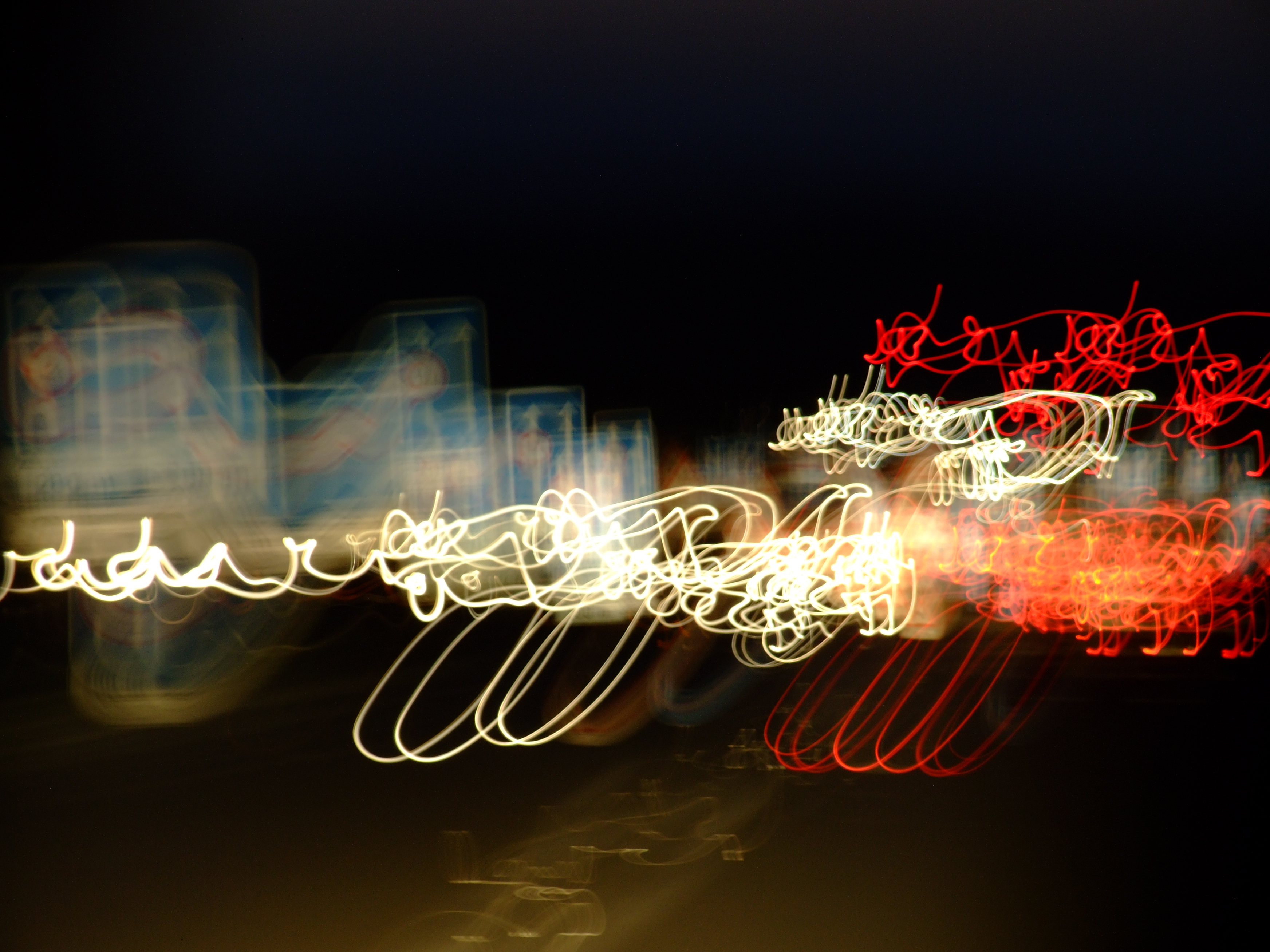 abstract, shine, light, blur, smooth, long exposure, freezelight Image for desktop