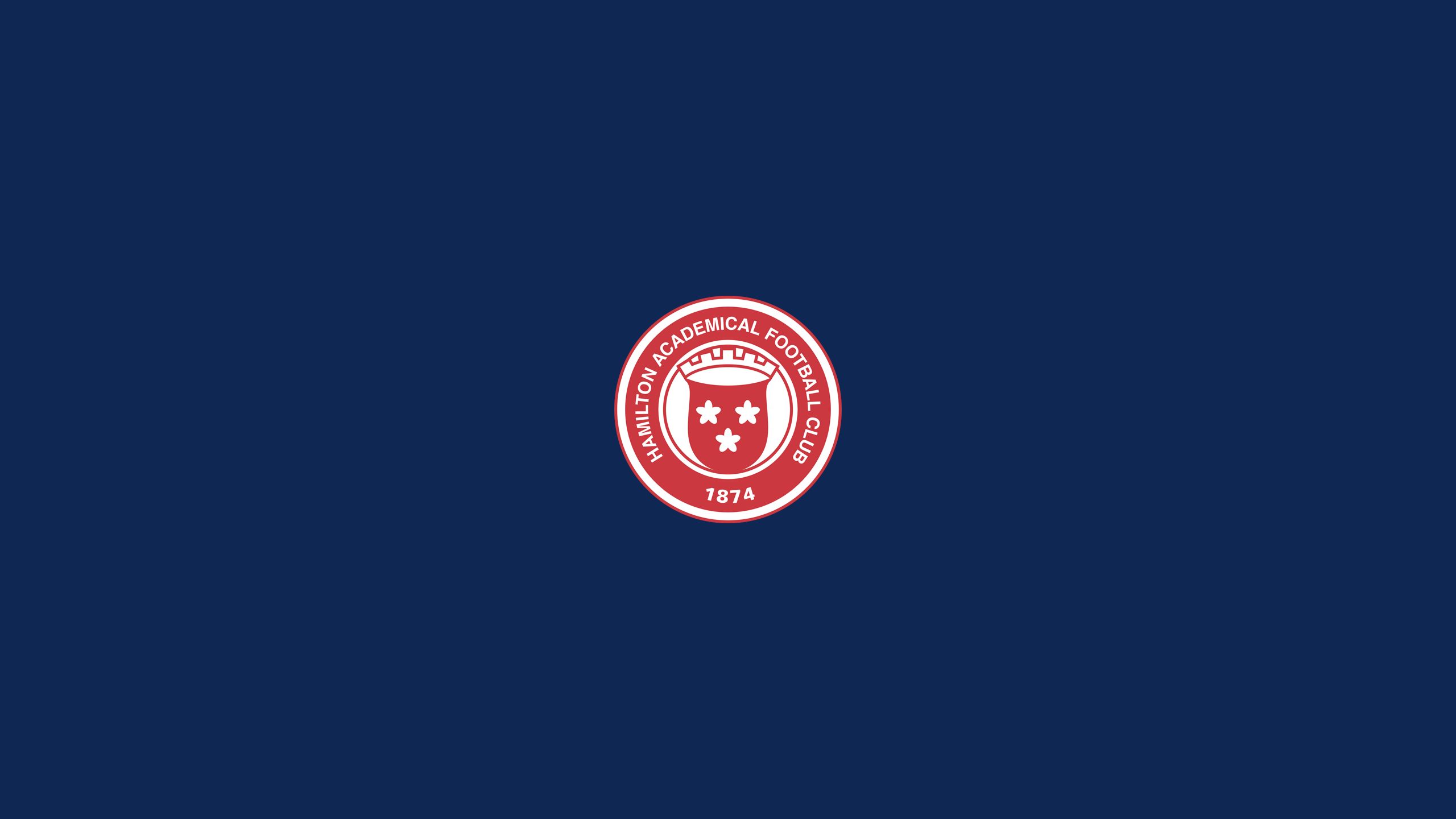 Download mobile wallpaper Sports, Logo, Emblem, Soccer, Hamilton Academical F C for free.