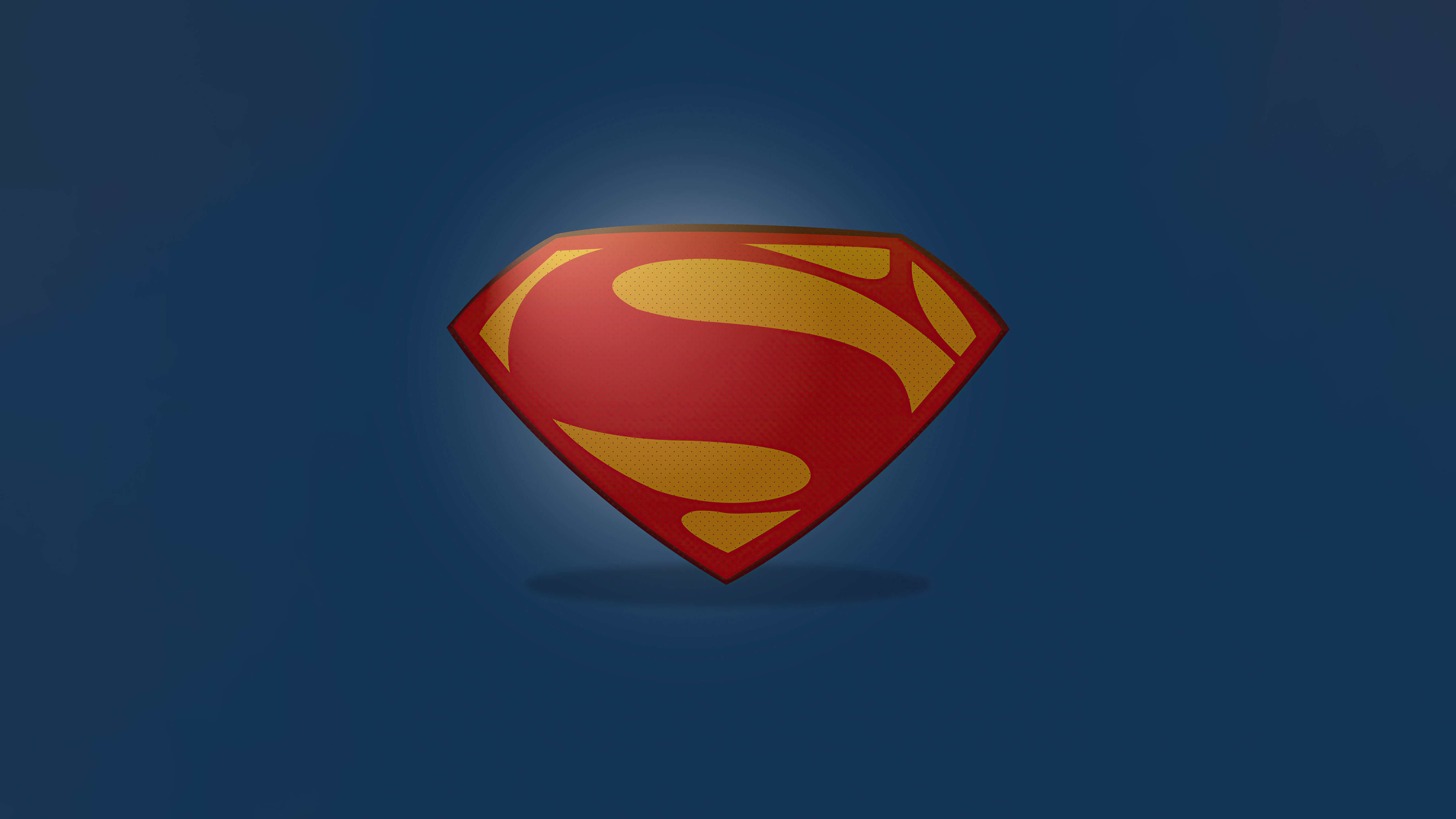 Download mobile wallpaper Superman, Comics, Minimalist, Superman Logo for free.