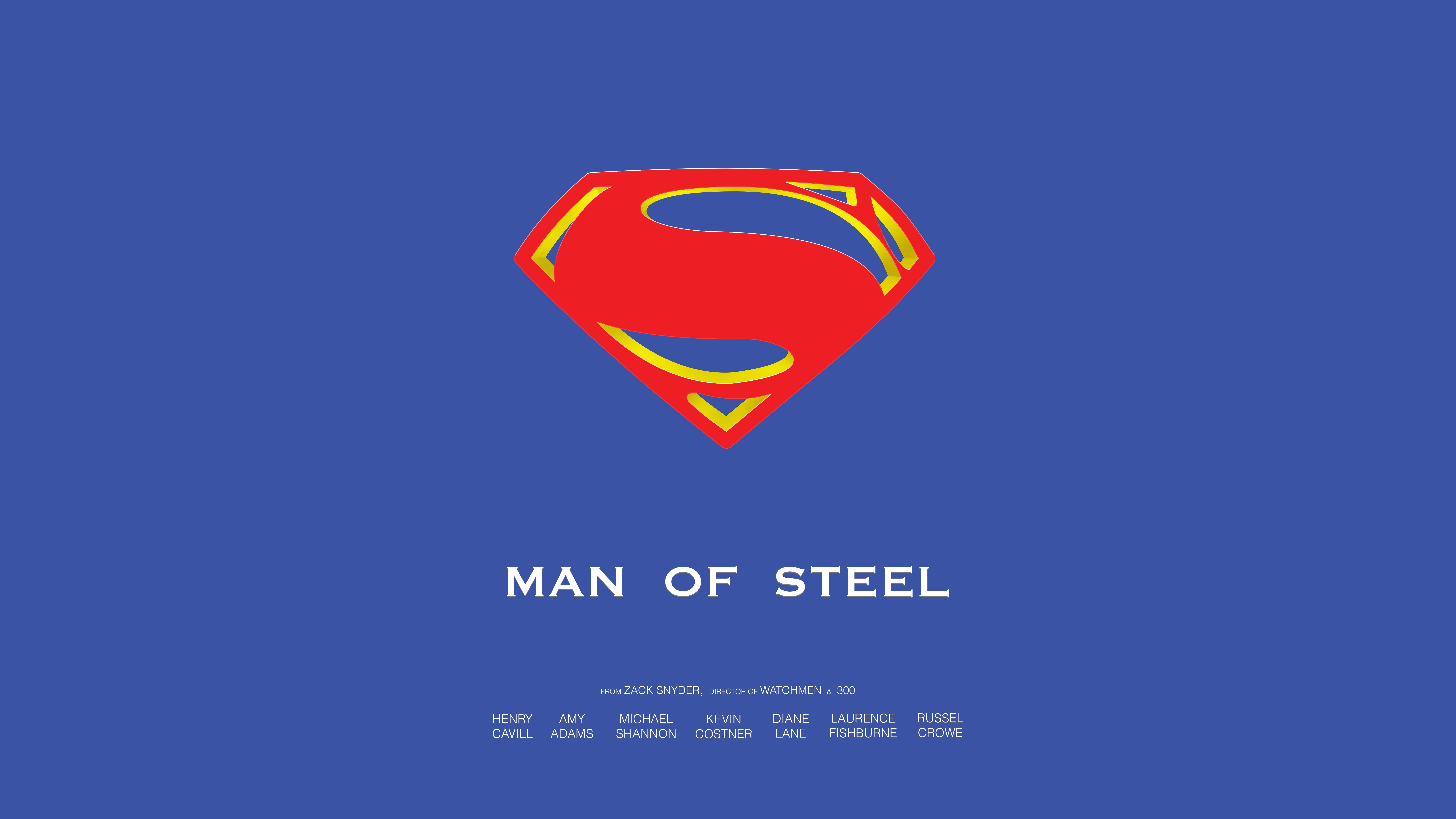 Завантажити шпалери безкоштовно Супермен, Людина Зі Сталі, Фільм, Логотип Супермена картинка на робочий стіл ПК