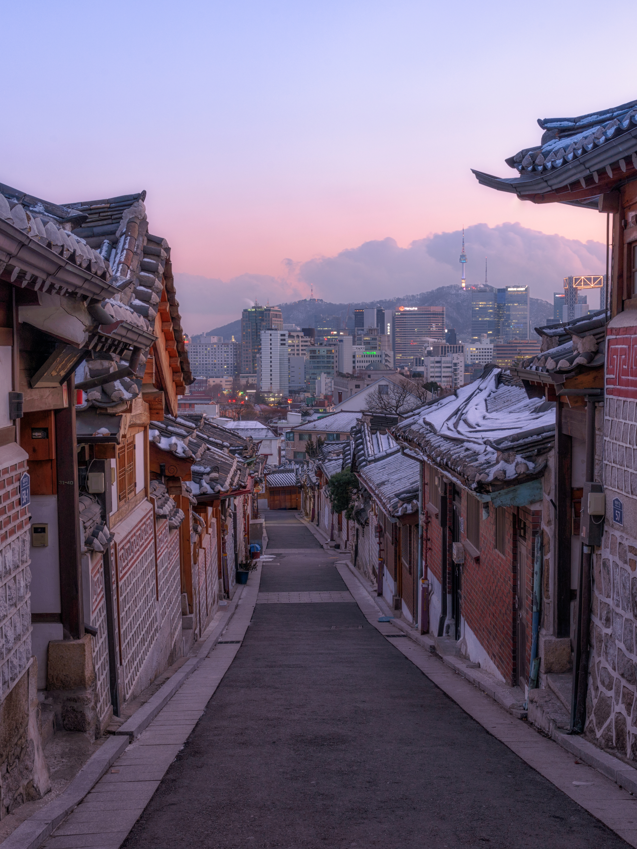 Descarga gratis la imagen Ciudades, Arquitectura, Casa, Calle, Seúl, Corea, Hecho Por El Hombre, Bukchón Hanok en el escritorio de tu PC