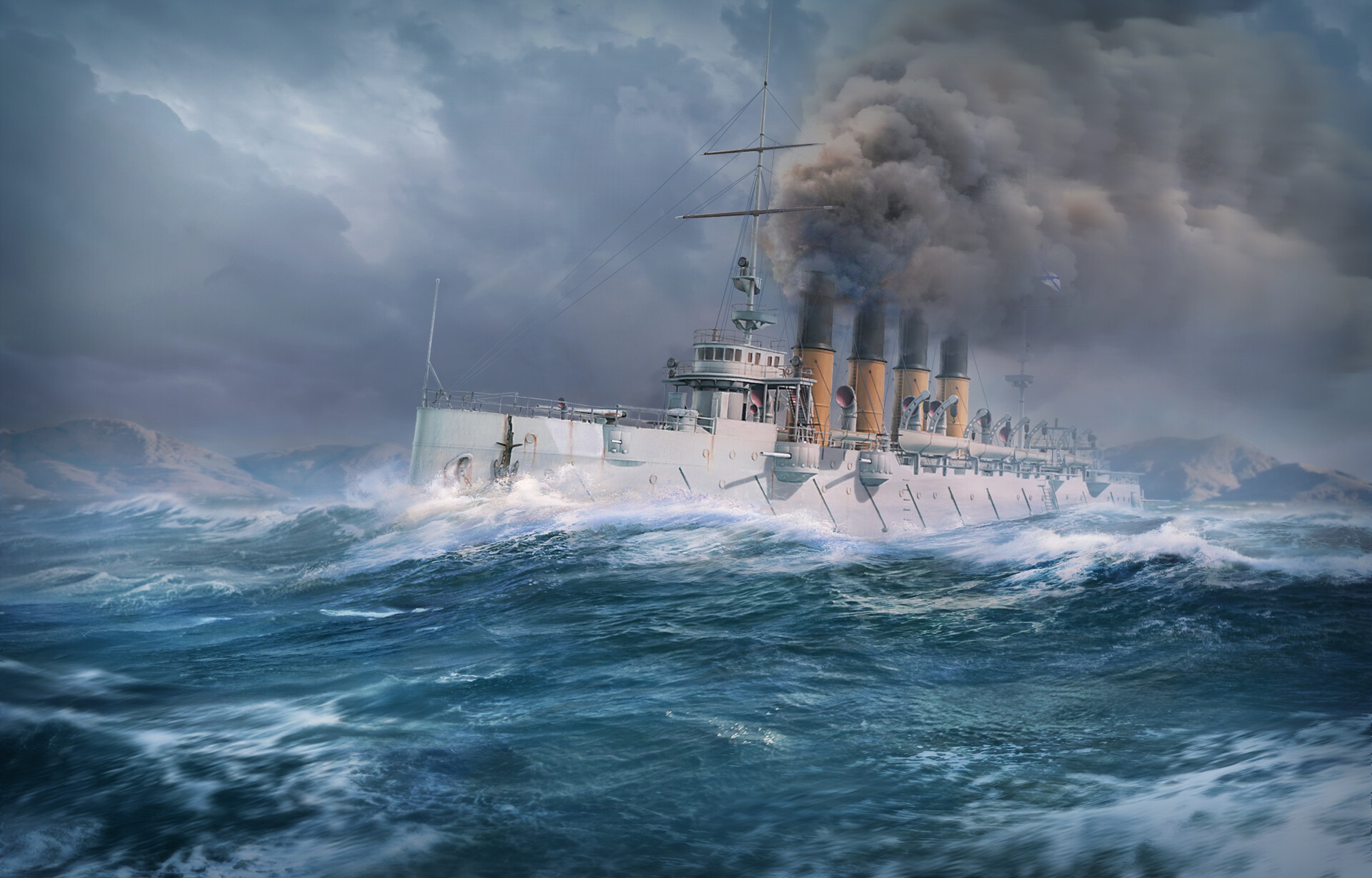 Téléchargez gratuitement l'image Jeux Vidéo, Navire De Guerre, World Of Warships, Navires De Guerre sur le bureau de votre PC