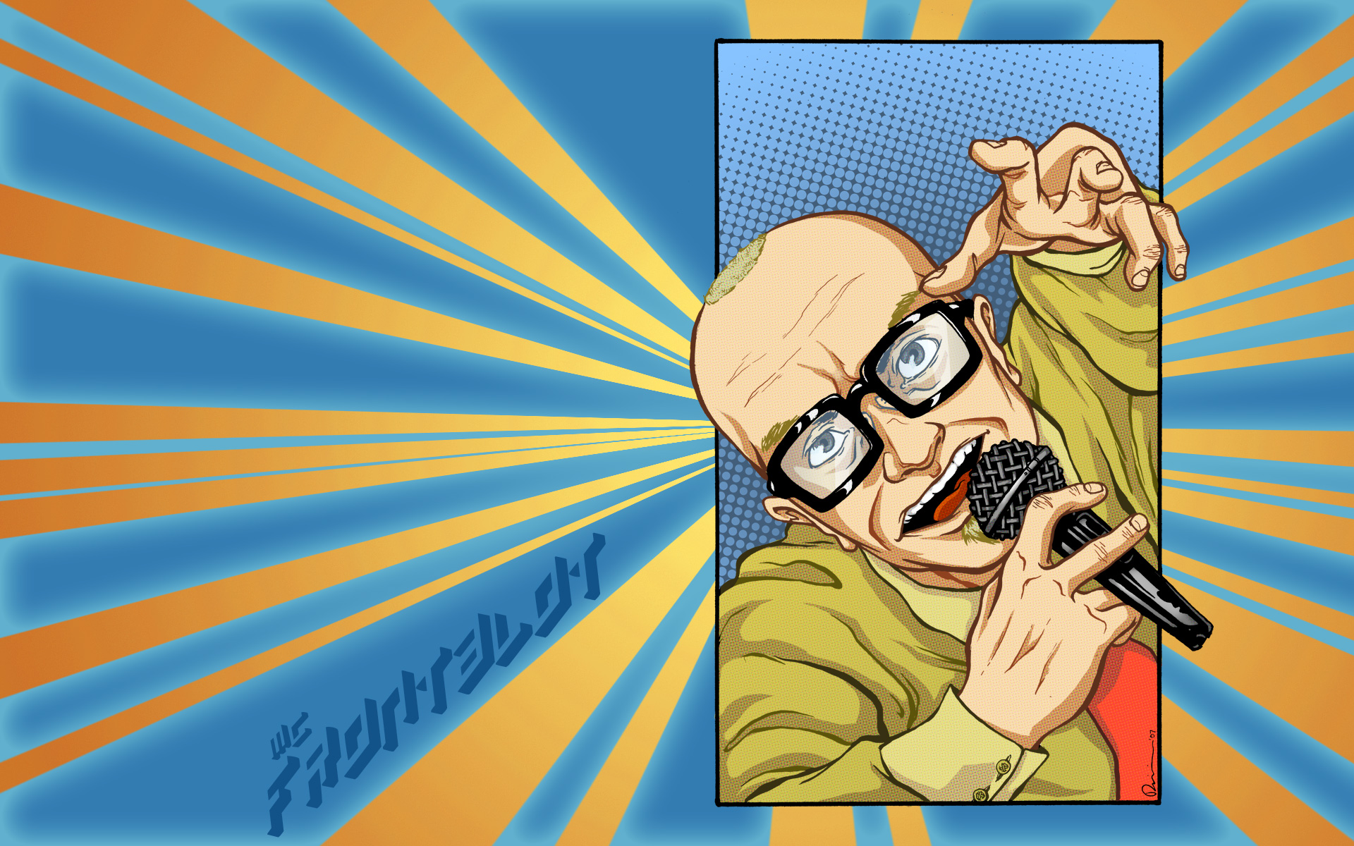 Laden Sie Mc Frontalot HD-Desktop-Hintergründe herunter