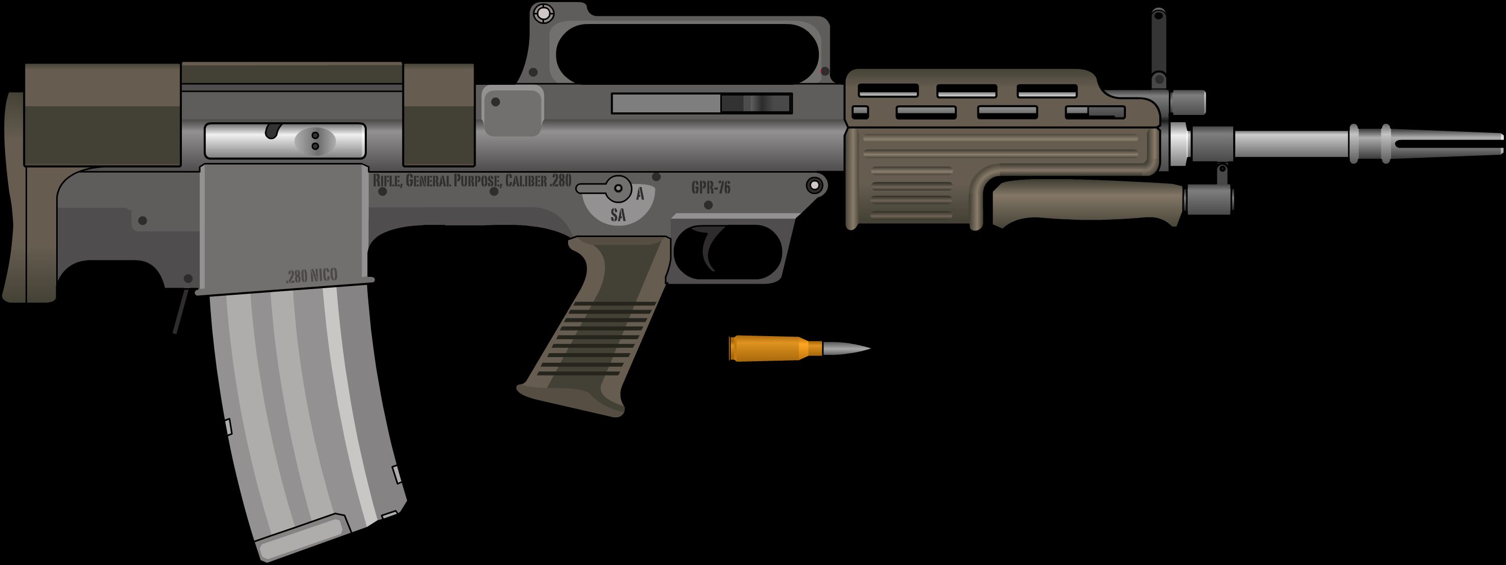 Laden Sie Gpr 76 Sturmgewehr HD-Desktop-Hintergründe herunter