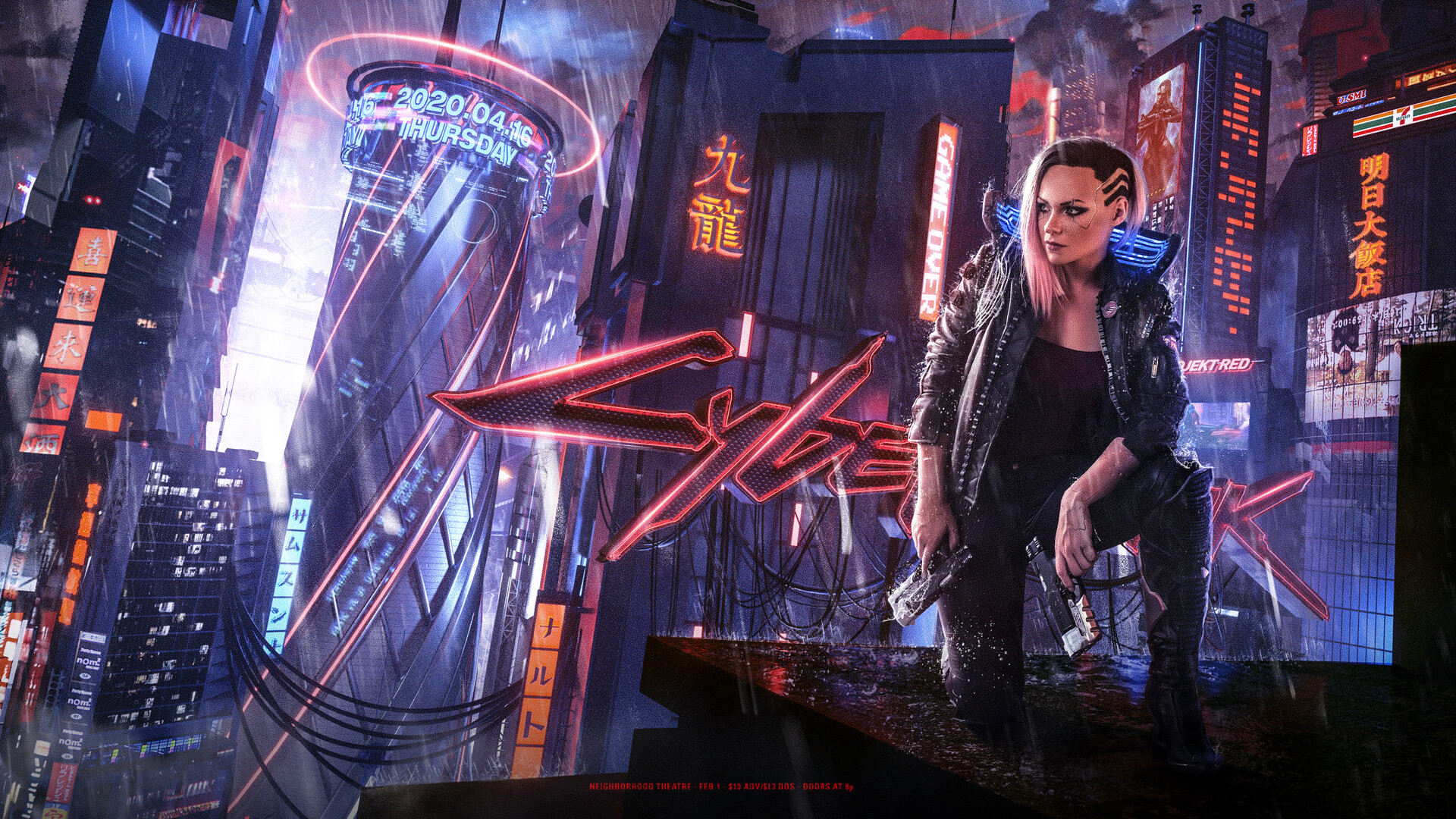 Descarga gratuita de fondo de pantalla para móvil de Ciudad, Futurista, Videojuego, Mujer Guerrera, Ciberpunk, Cyberpunk 2077.