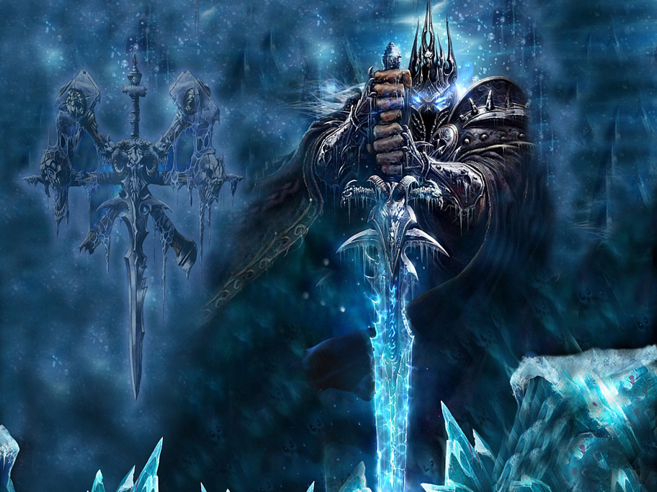 games, world of warcraft wow, fantasy, blue HD wallpaper