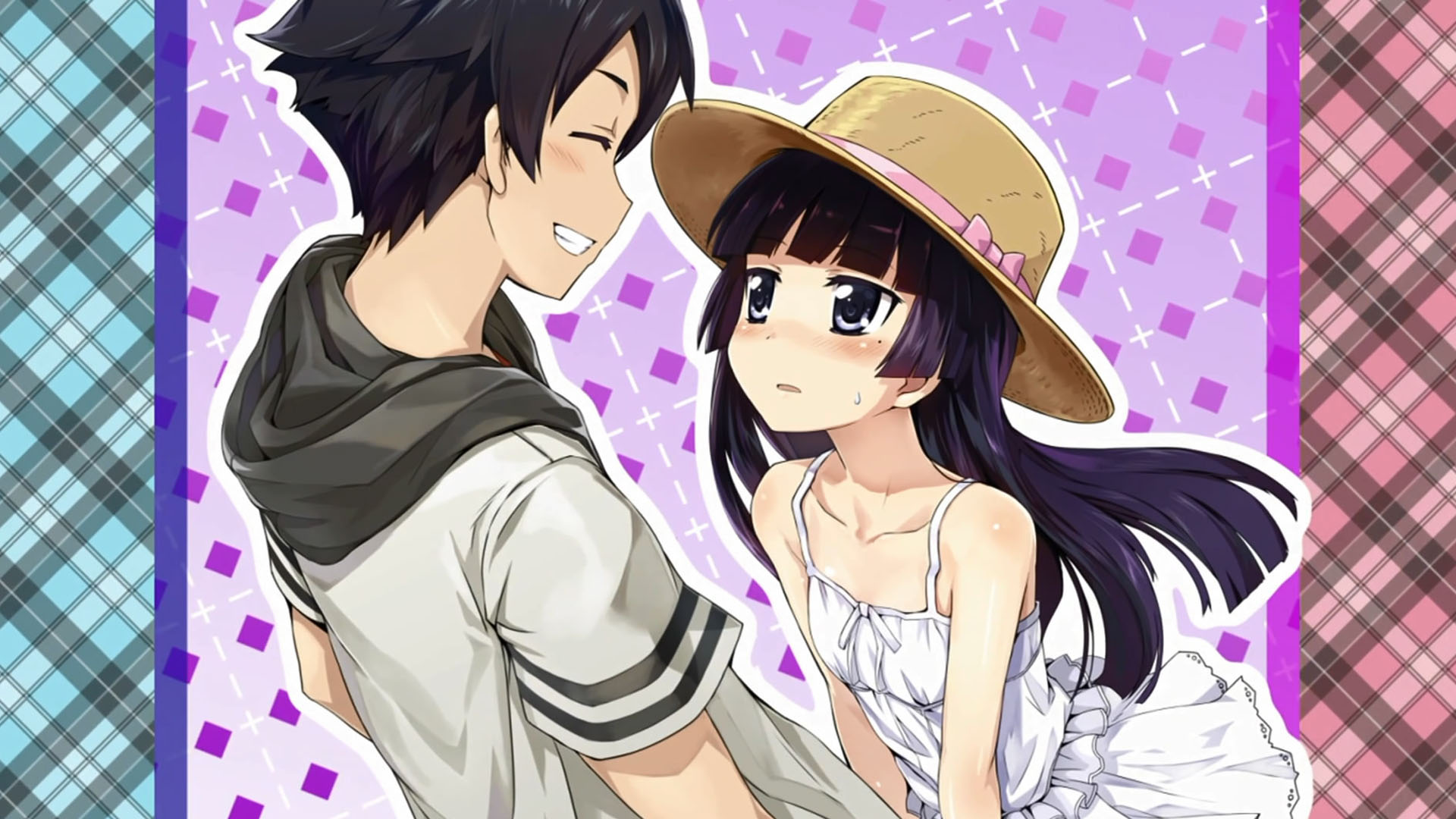 Laden Sie das Animes, Kyōsuke Kosaka, Ruri Goko, Oreimo-Bild kostenlos auf Ihren PC-Desktop herunter