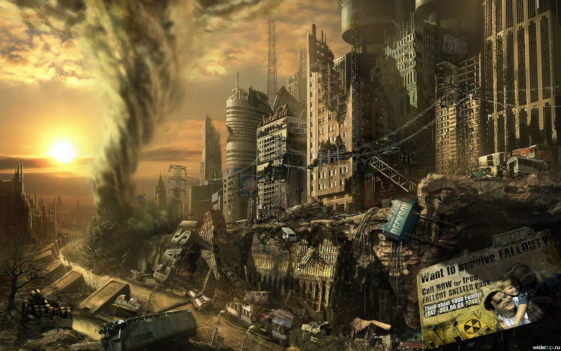 4K Fallout desktop Wallpaper