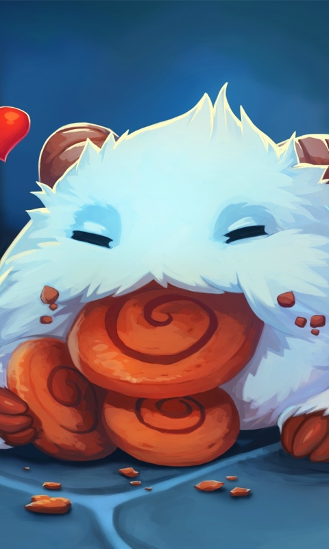Download mobile wallpaper League Of Legends, Video Game, Poro for free.