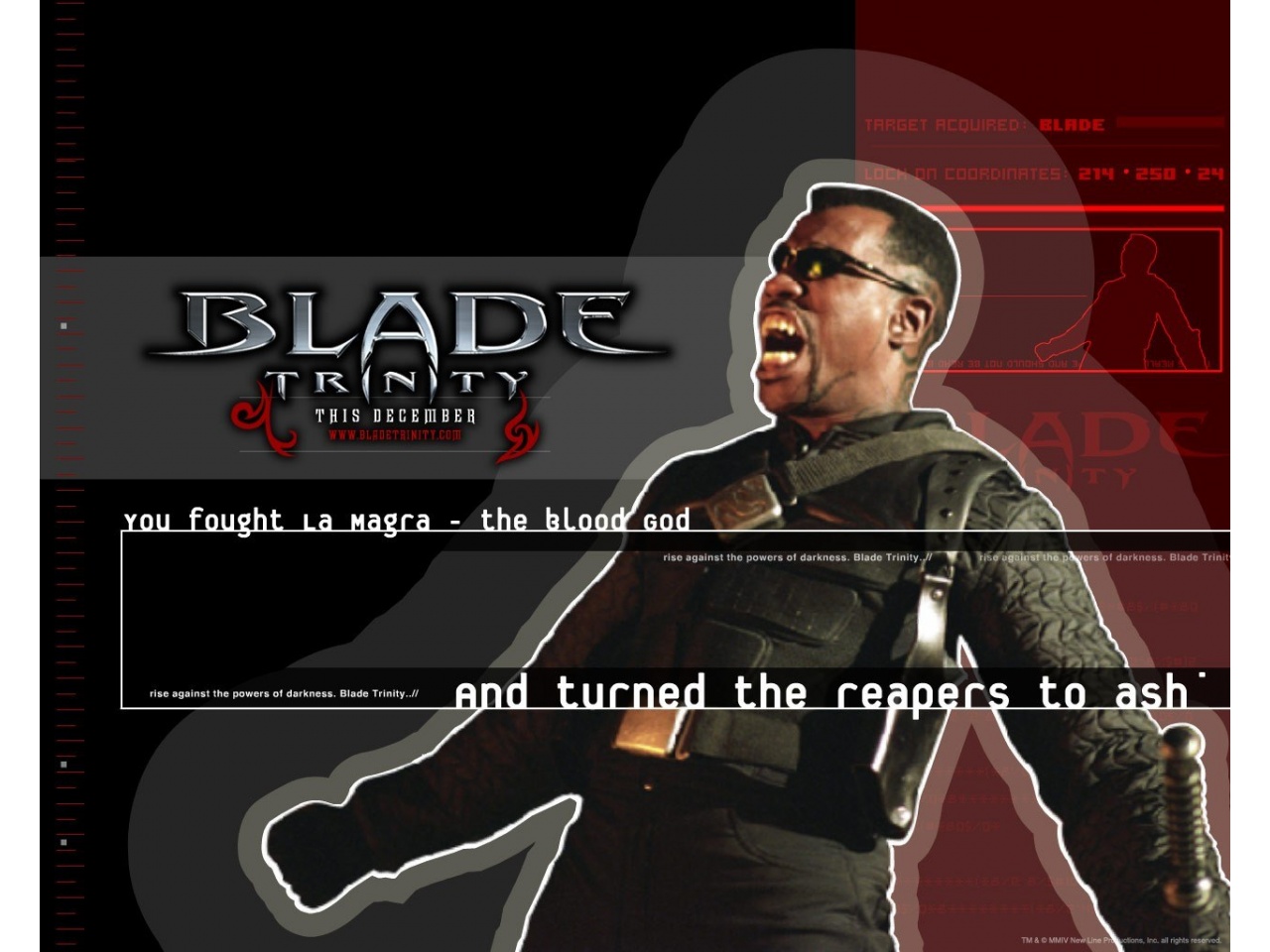Baixar papel de parede para celular de Filme, Blade: Trinity gratuito.