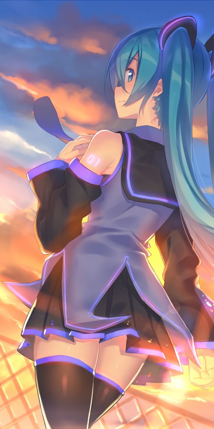 Handy-Wallpaper Vocaloid, Hatsune Miku, Animes kostenlos herunterladen.