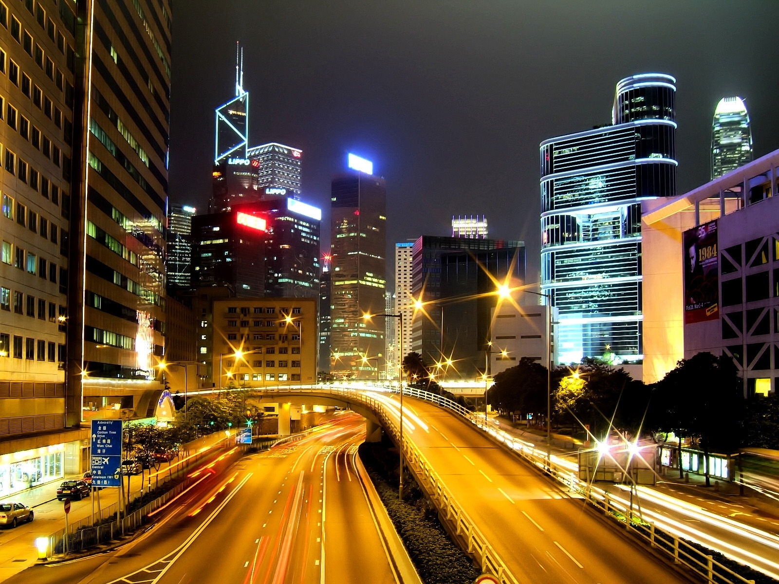 Free download wallpaper Cities, Roads, Night, Architecture, Streets on your PC desktop