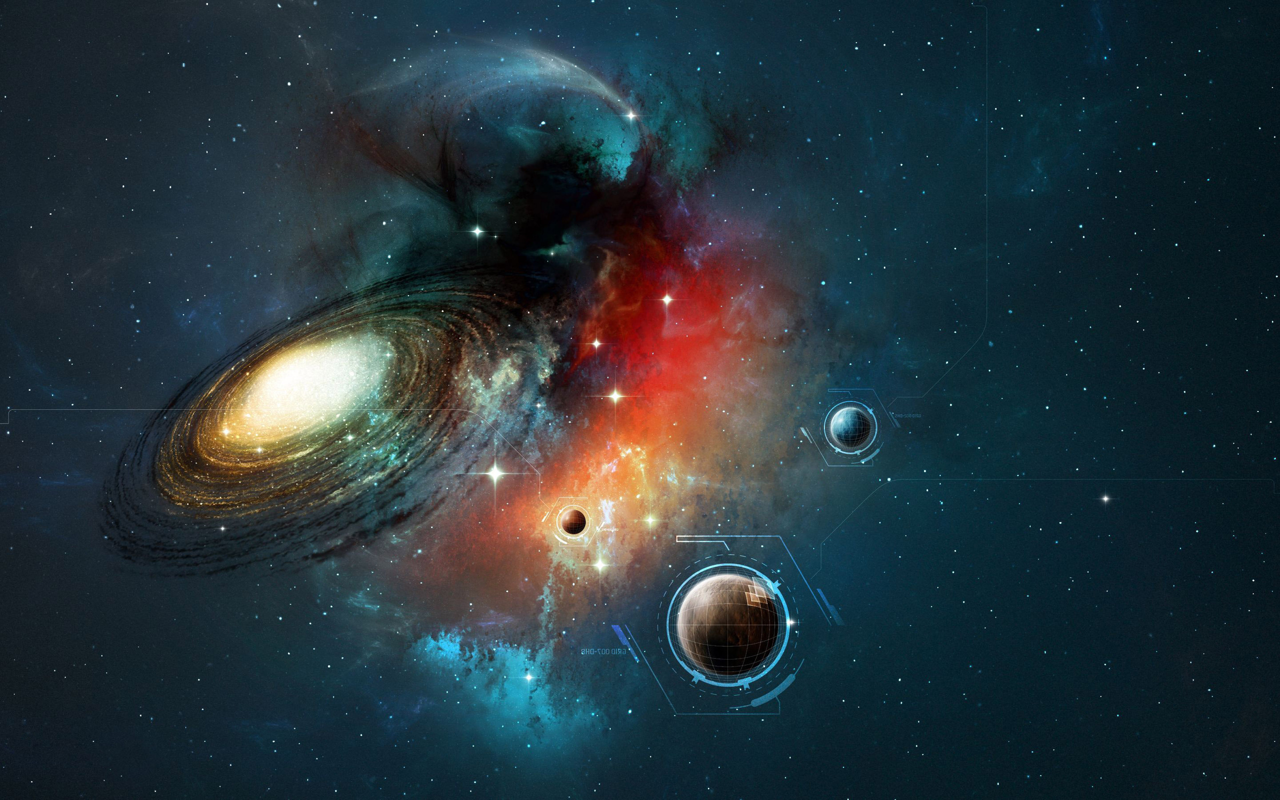 Скачать обои бесплатно Космос, Галактика, Научная Фантастика картинка на рабочий стол ПК