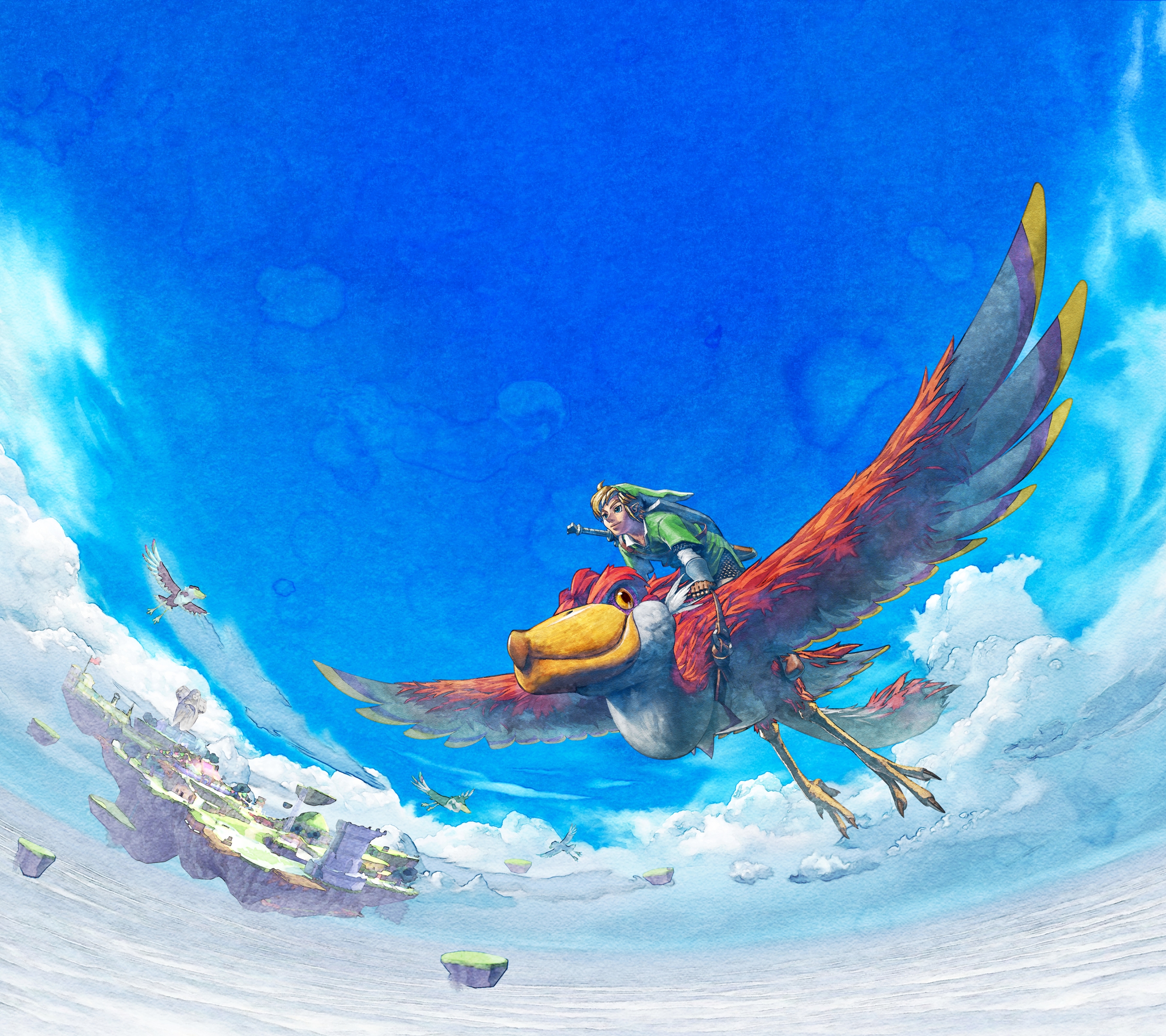 Download mobile wallpaper The Legend Of Zelda: Skyward Sword, Link, Zelda, Video Game for free.