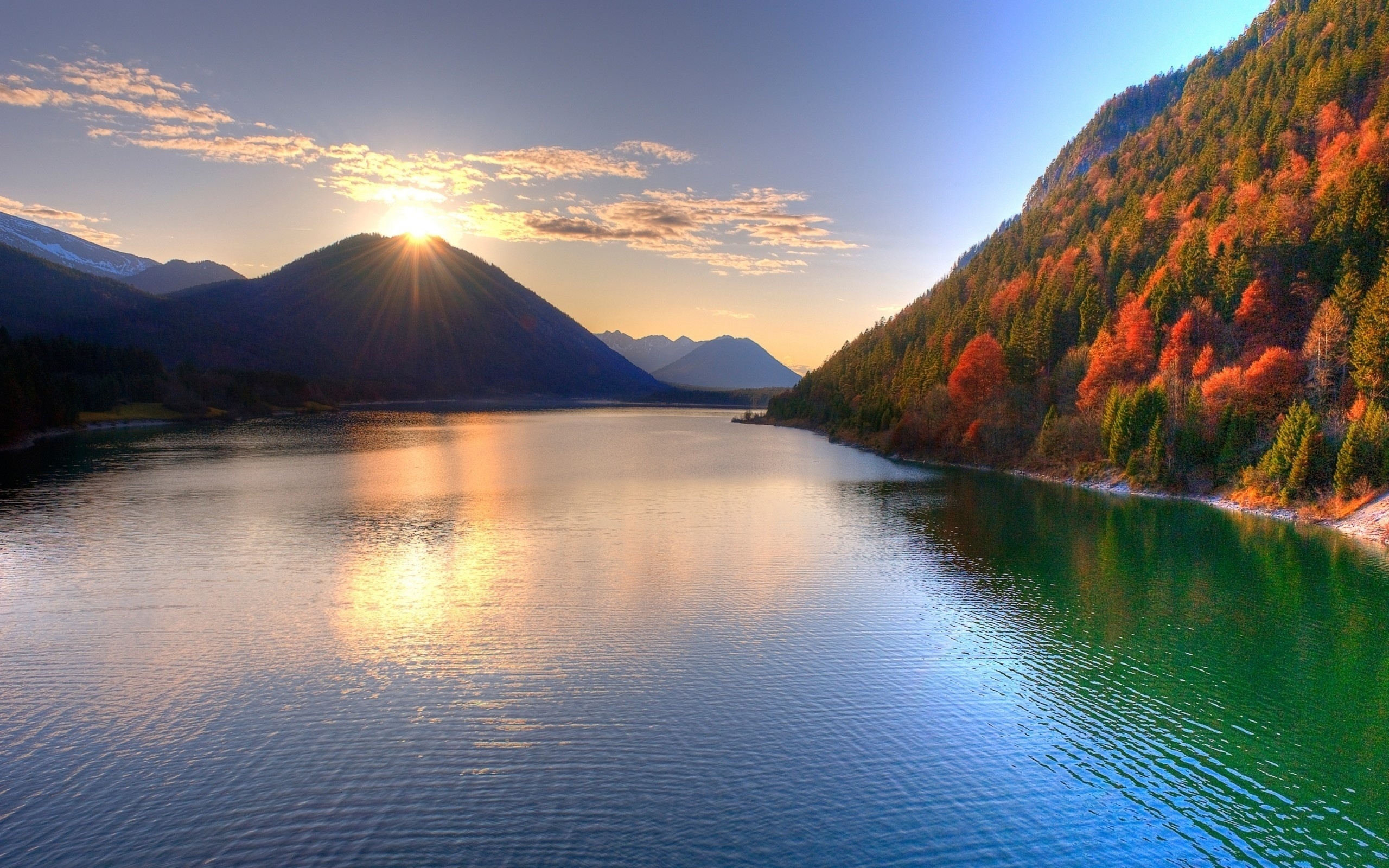 lakes, blue, landscape, nature cellphone