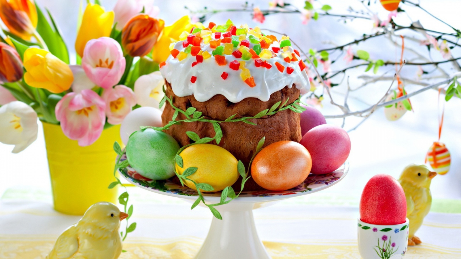 Download mobile wallpaper Food, Easter, Cake for free.