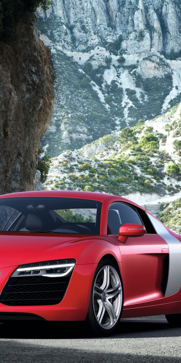Phone wallpaper: Vehicles, Audi R8, Audi R8 Coupé, Road, Audi 439342