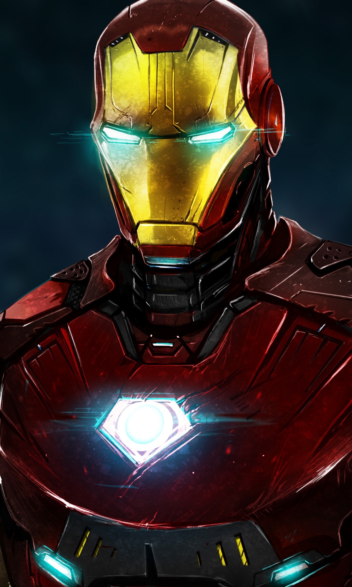 Handy-Wallpaper Iron Man, Comics kostenlos herunterladen.