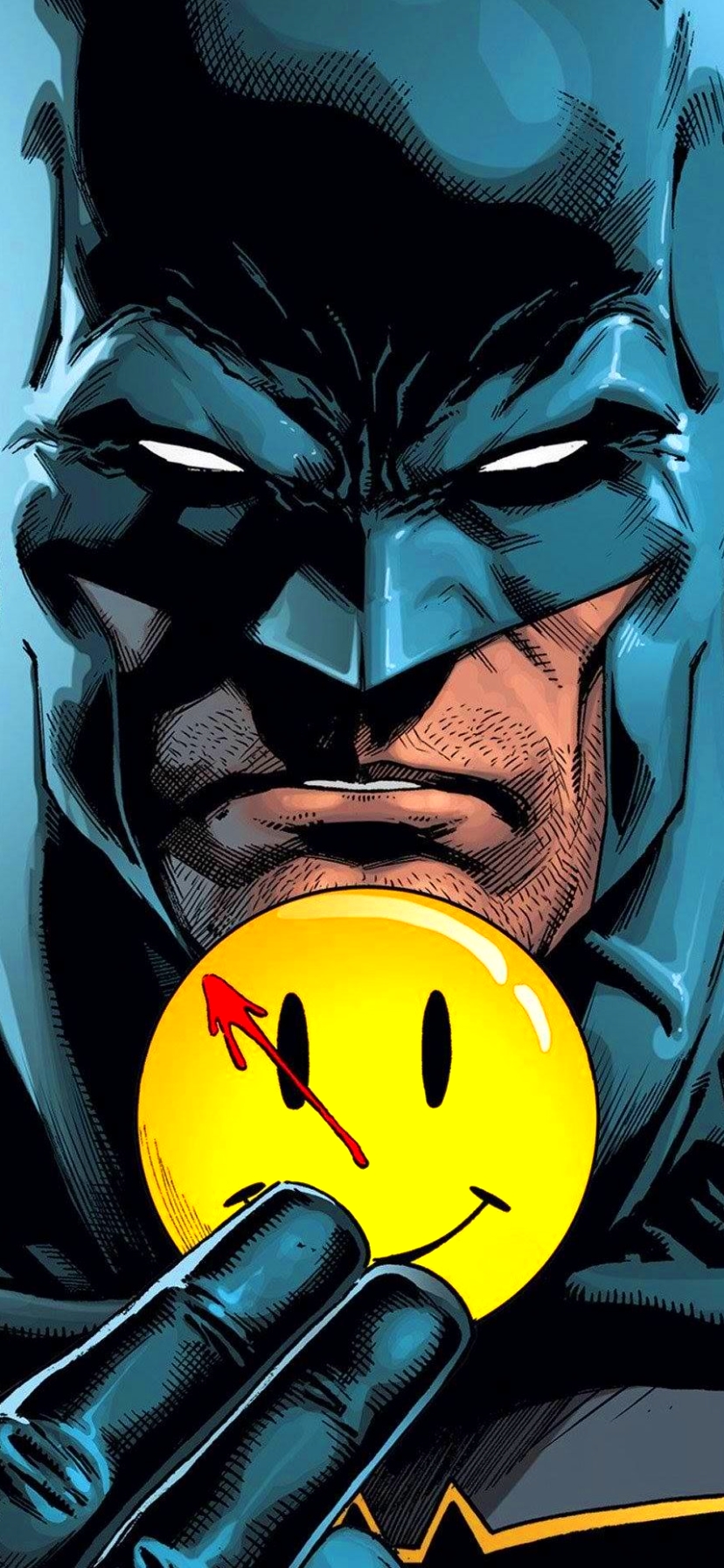 Download mobile wallpaper Batman, Watchmen, Comics, Batman/the Flash: The Button for free.